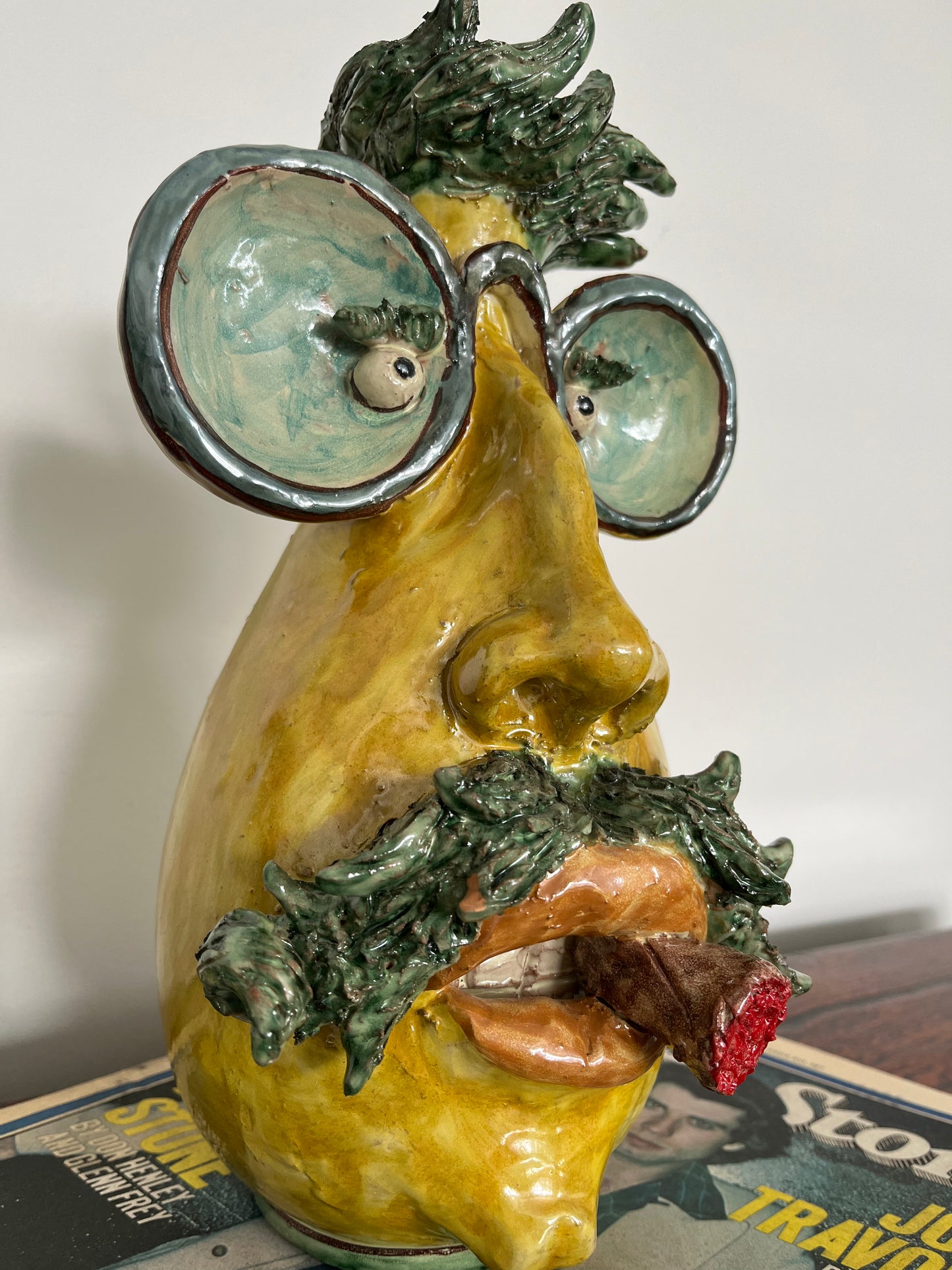 Stunning Sicilian Character Vase