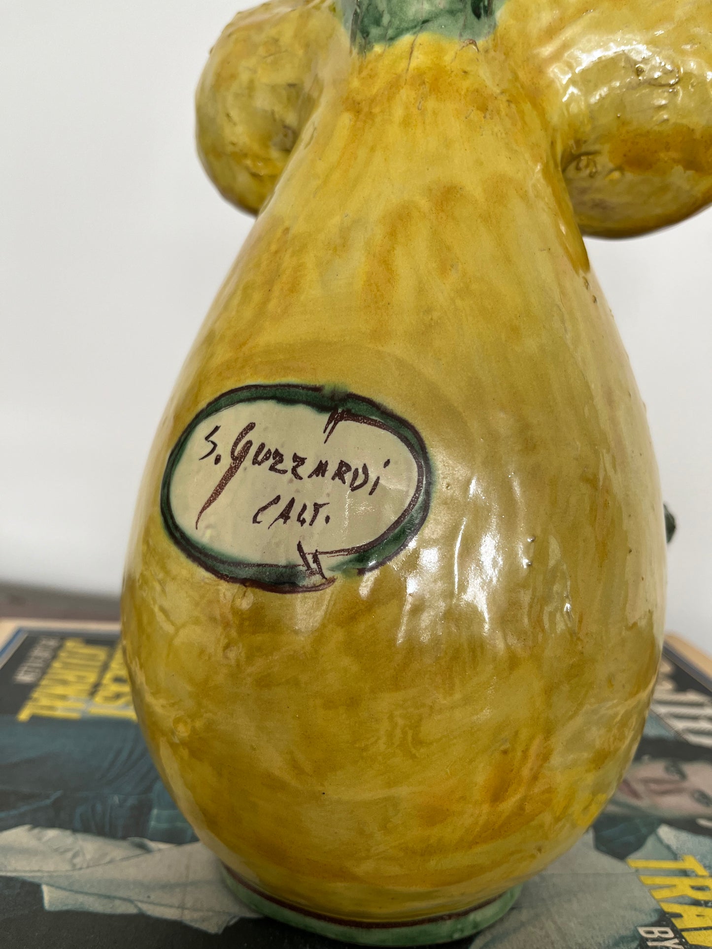 Stunning Sicilian Character Vase