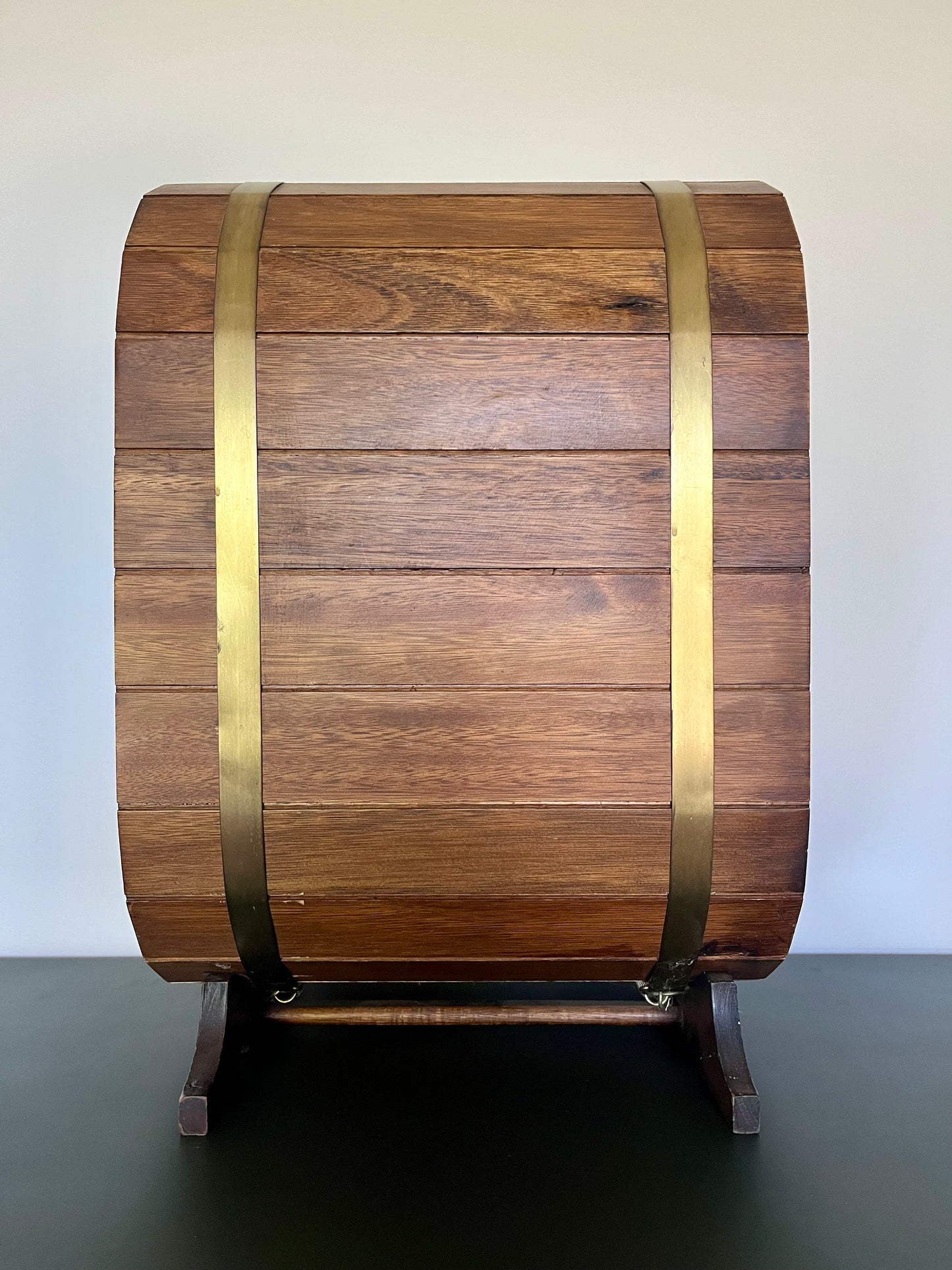 Vintage Barrel Wine Rack