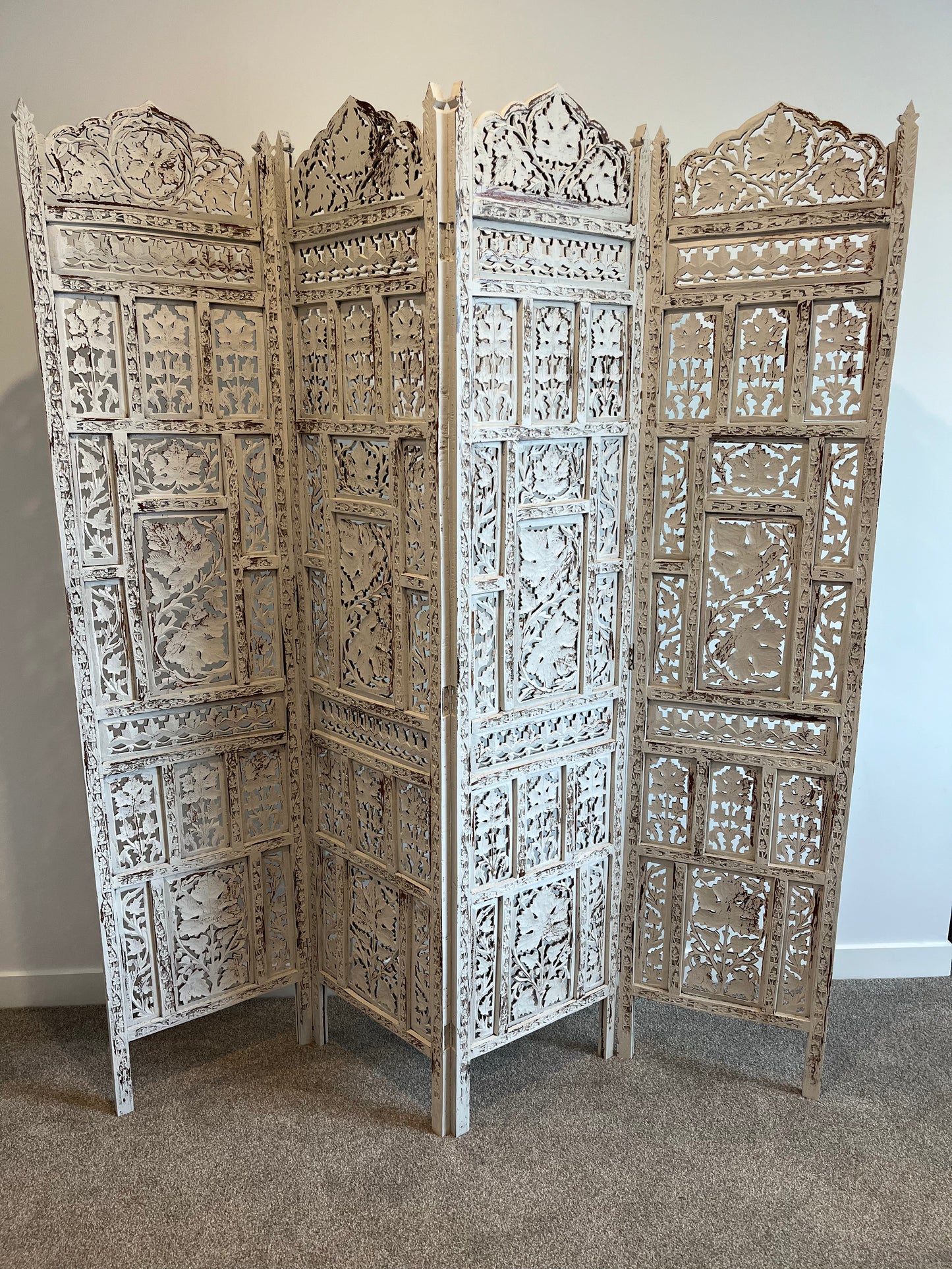 Stunning Carved Room Divider
