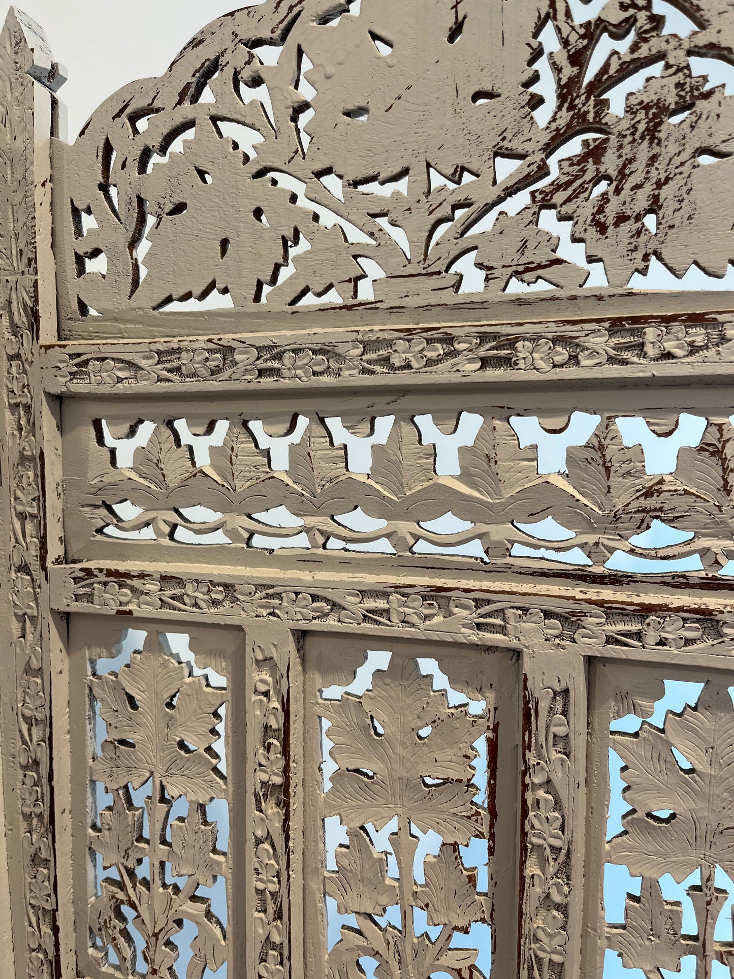Stunning Carved Room Divider