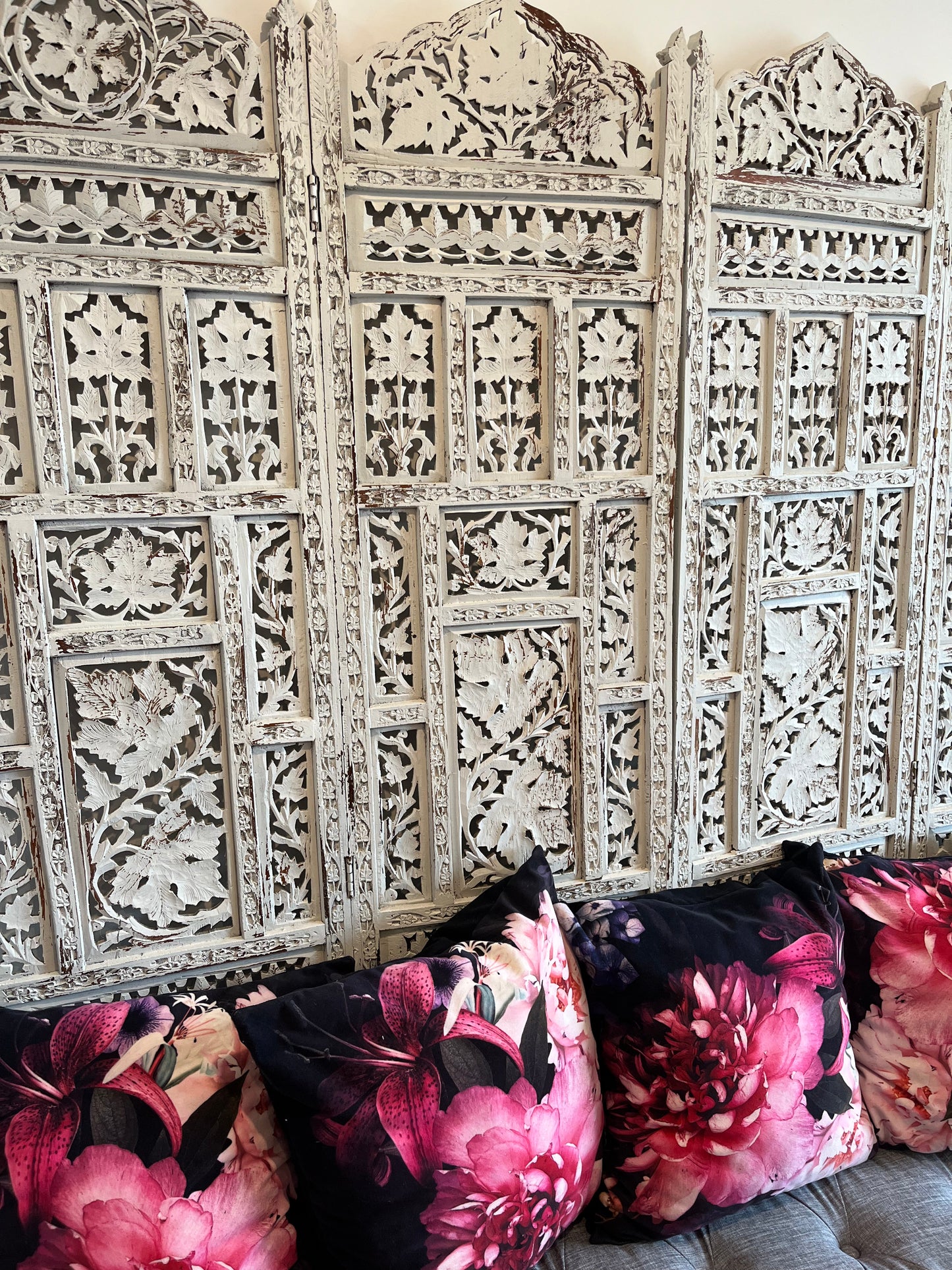 Stunning Carved Room Divider