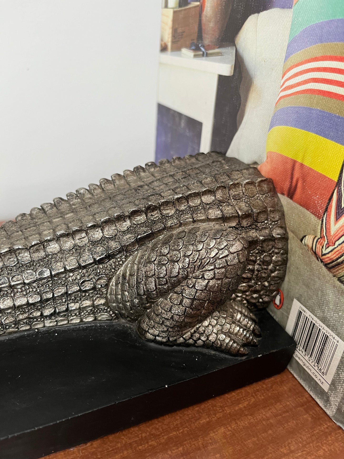 Crocodile Bookends