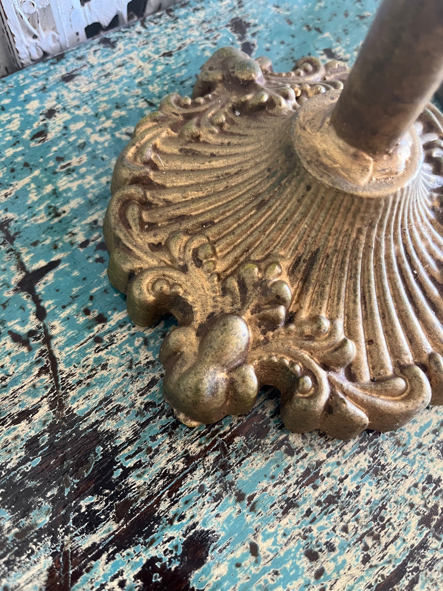 Beautiful Tall and Ornate Pineapple Candleholders