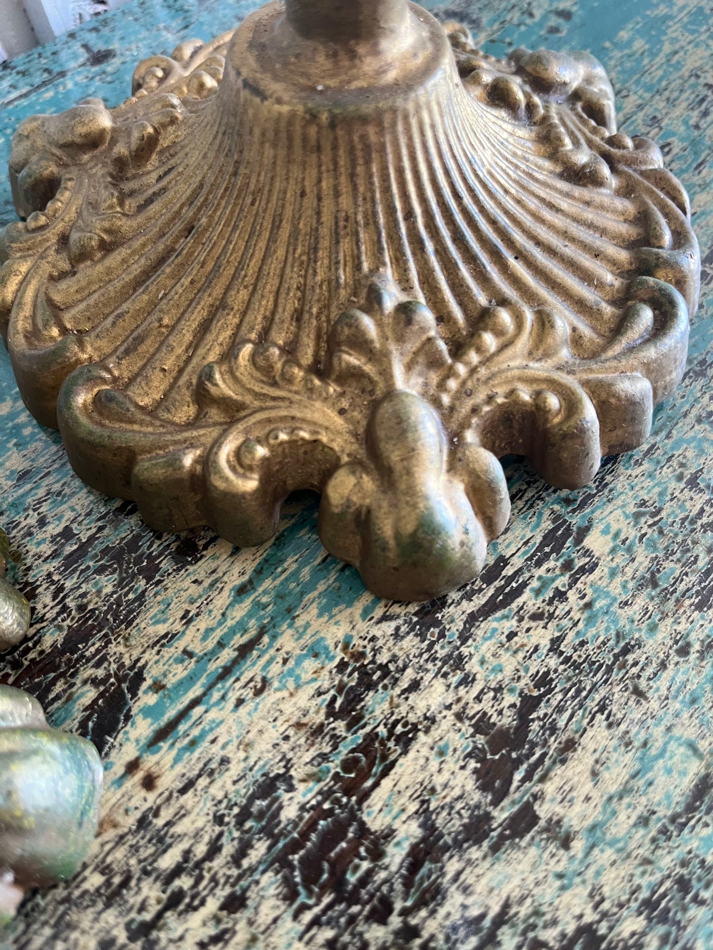 Beautiful Tall and Ornate Pineapple Candleholders
