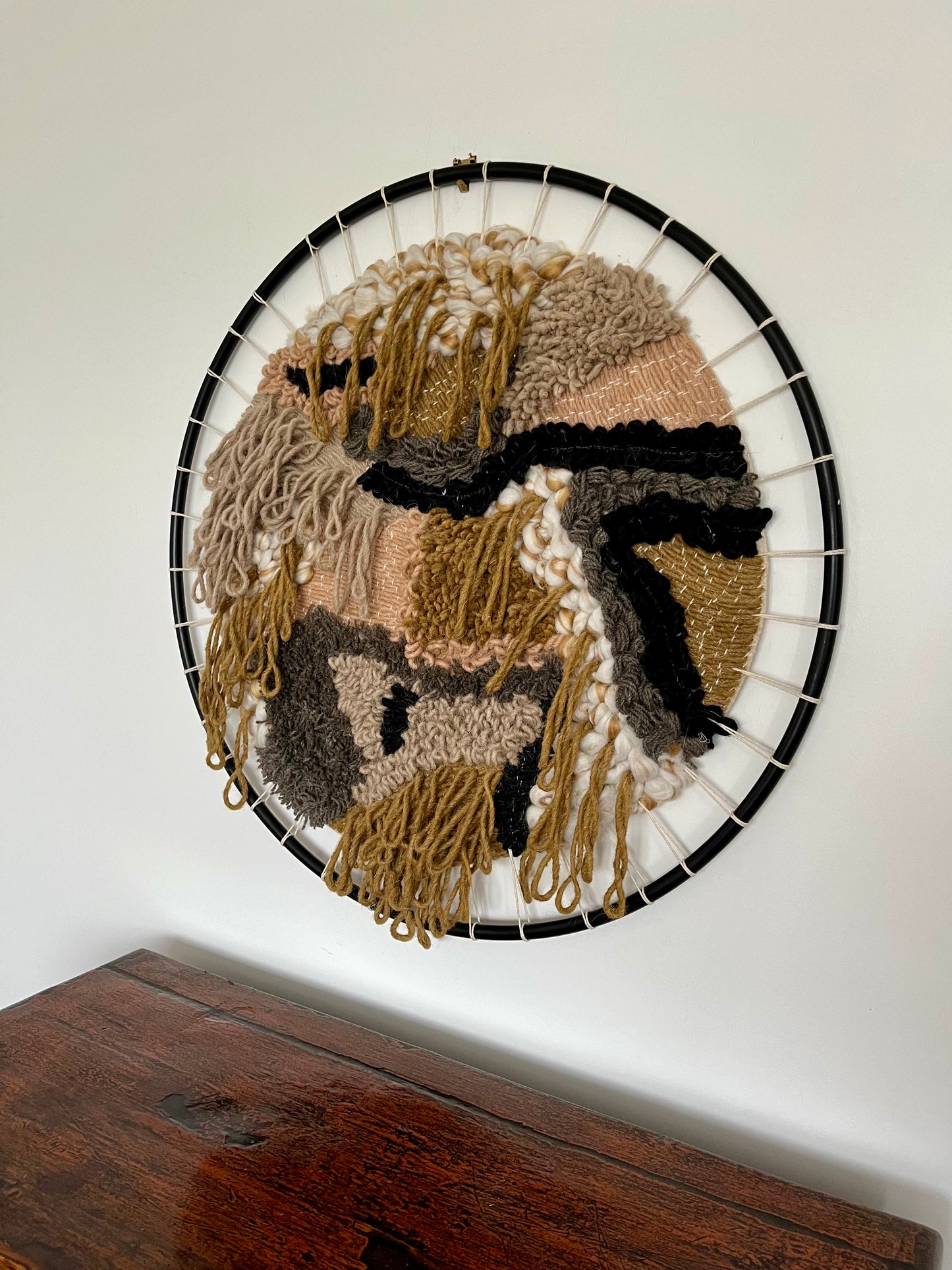 Pretty Woven Wall Hanging