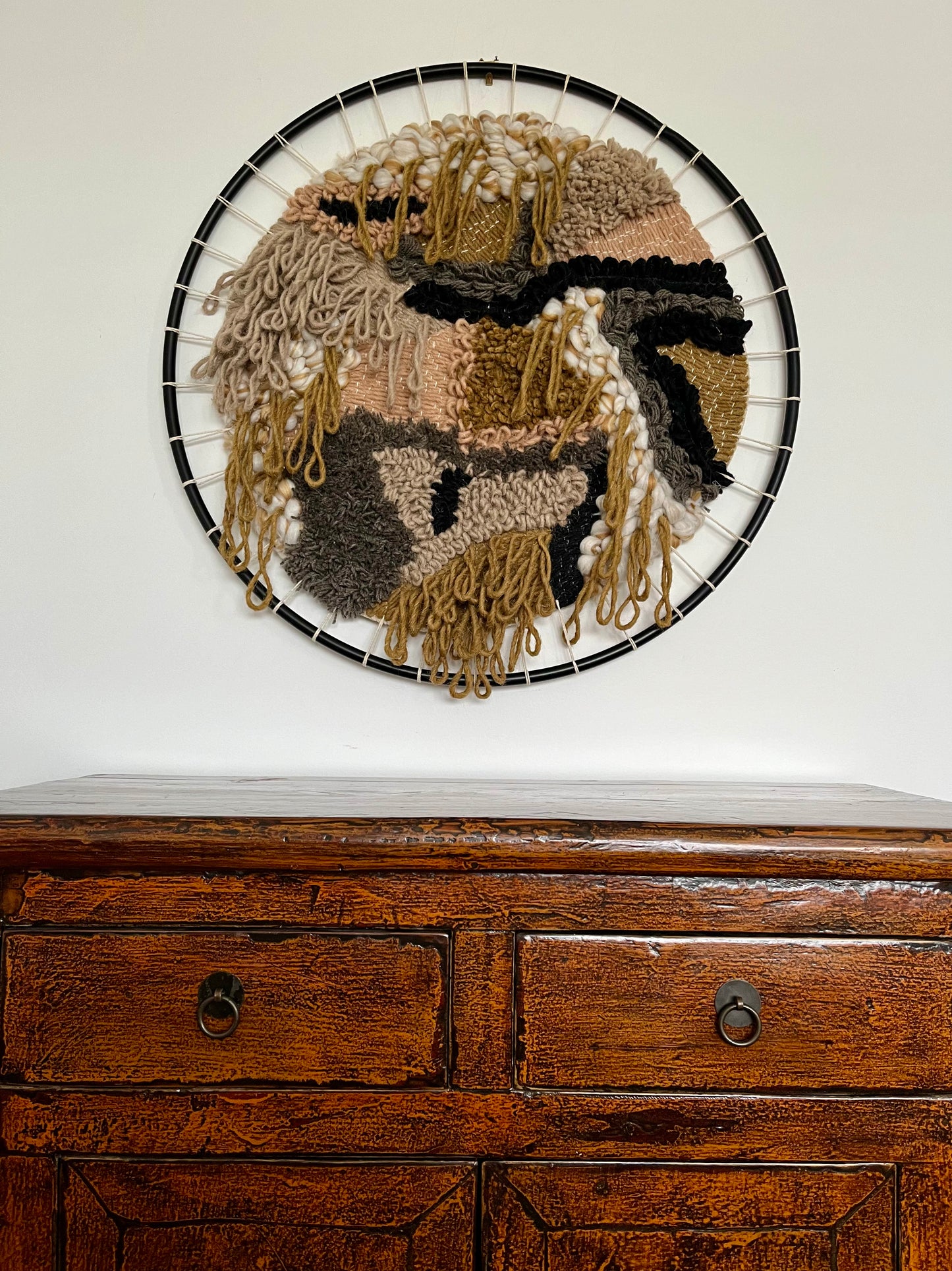 Pretty Woven Wall Hanging
