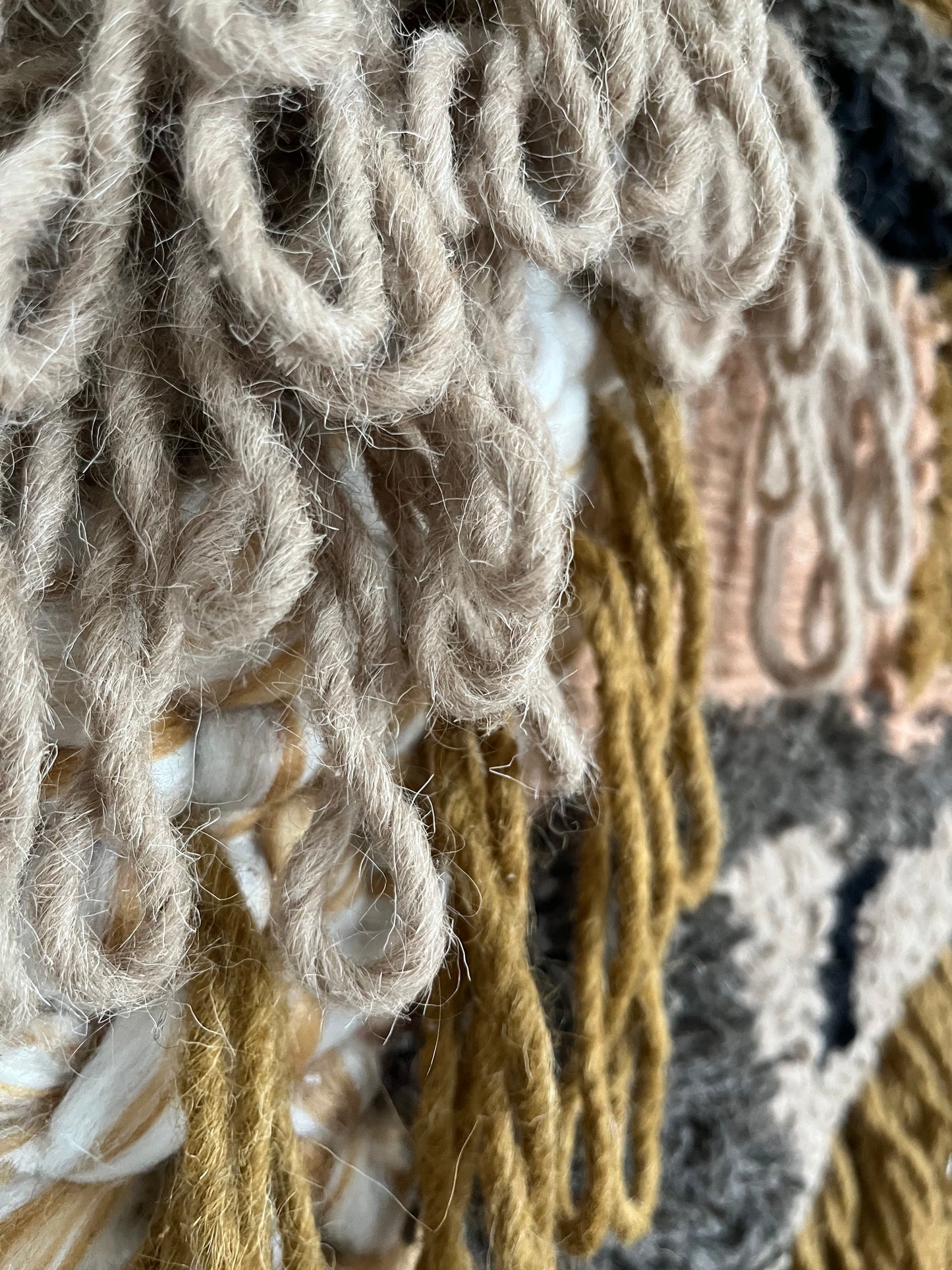 Pretty Woven Wall Hanging