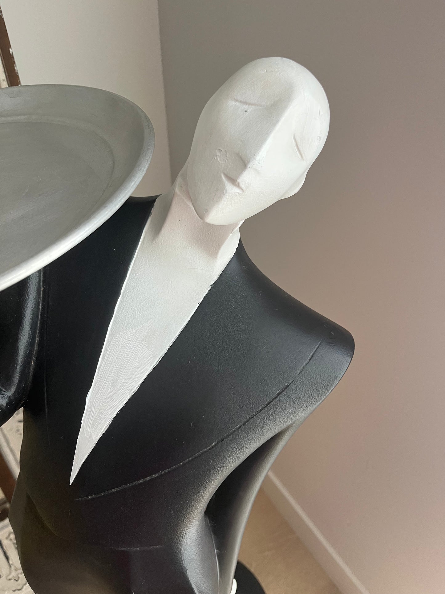 Funky Waiter Statue