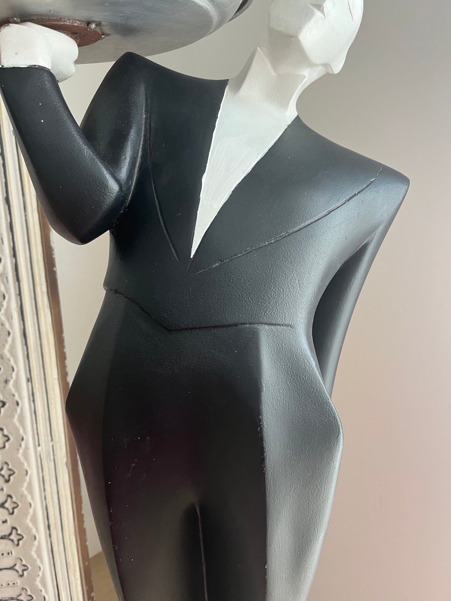 Funky Waiter Statue