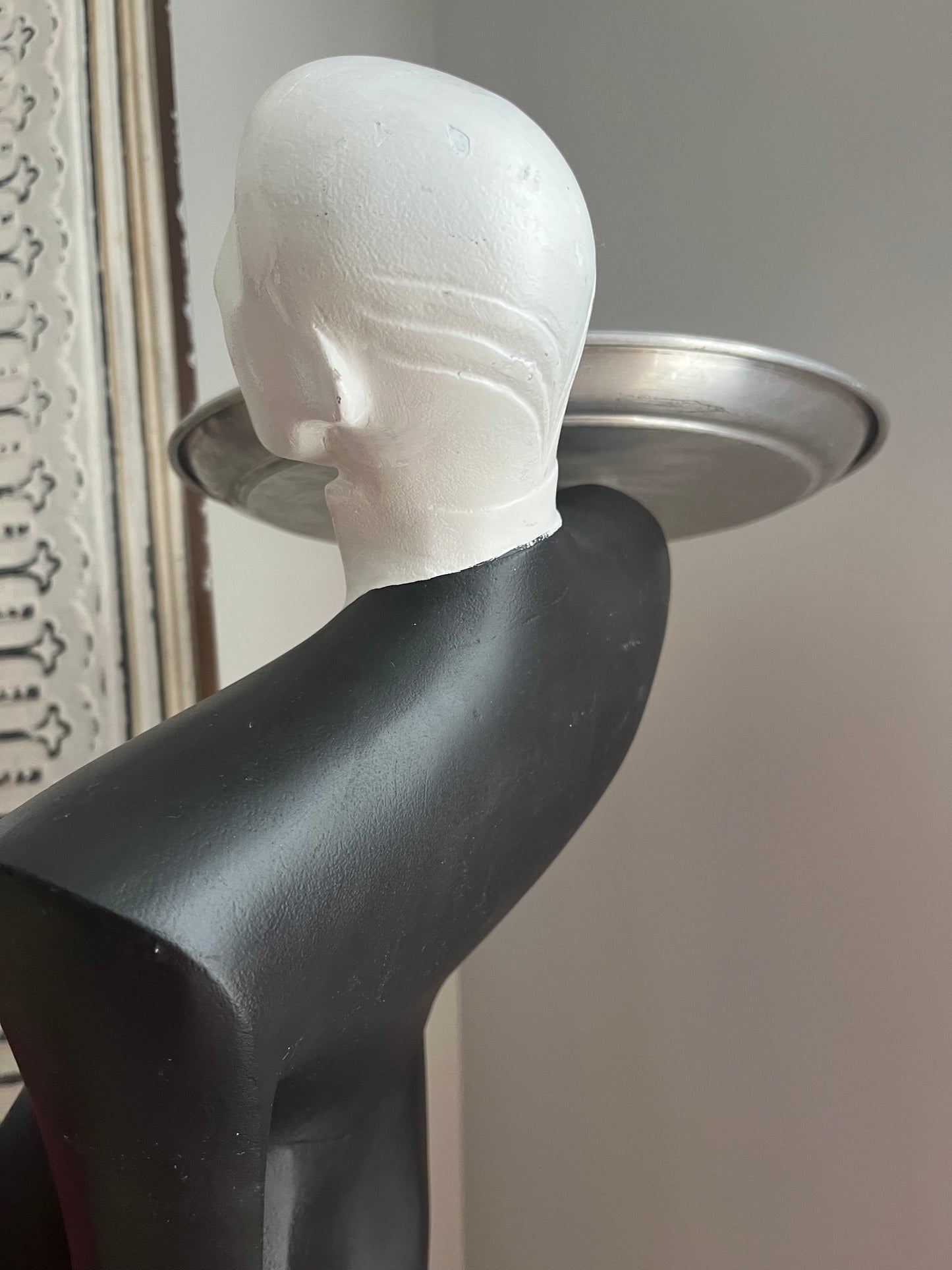 Funky Waiter Statue
