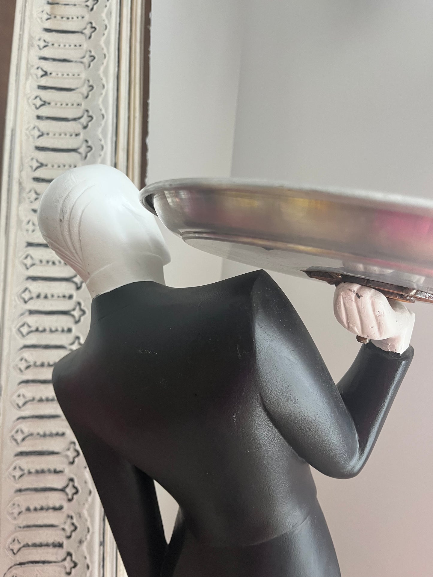 Funky Waiter Statue