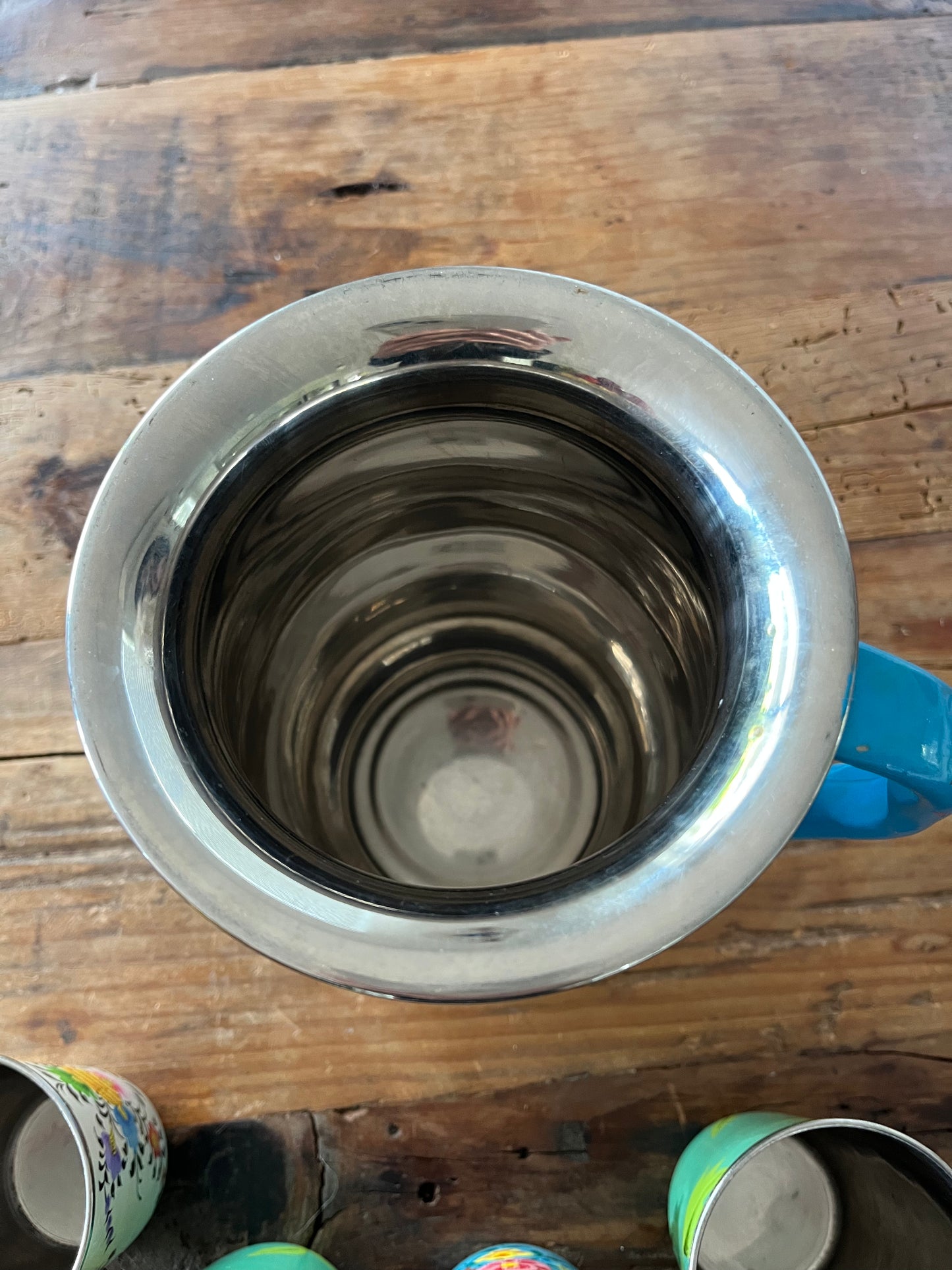 Pretty Floral Jug and Tumblers