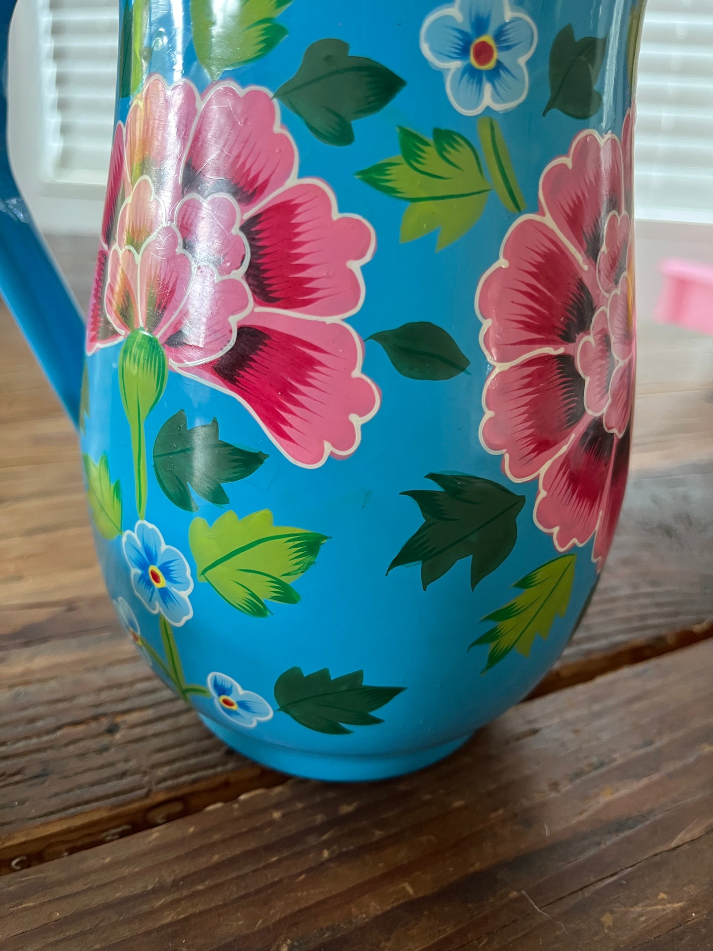 Pretty Floral Jug and Tumblers