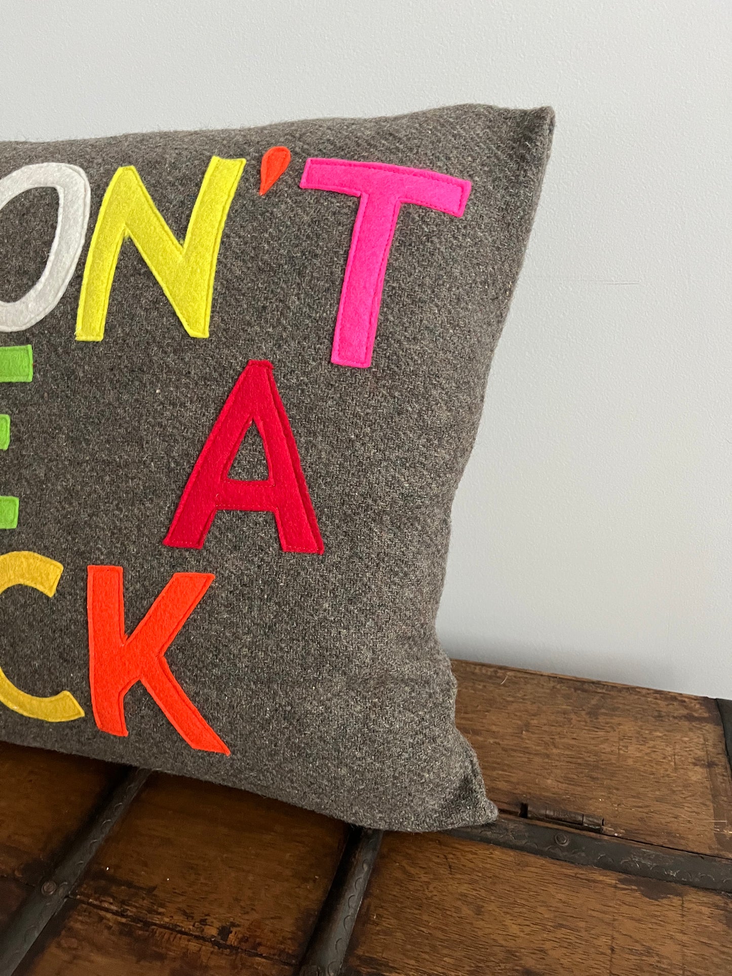 Don't Be A Dick Cushion