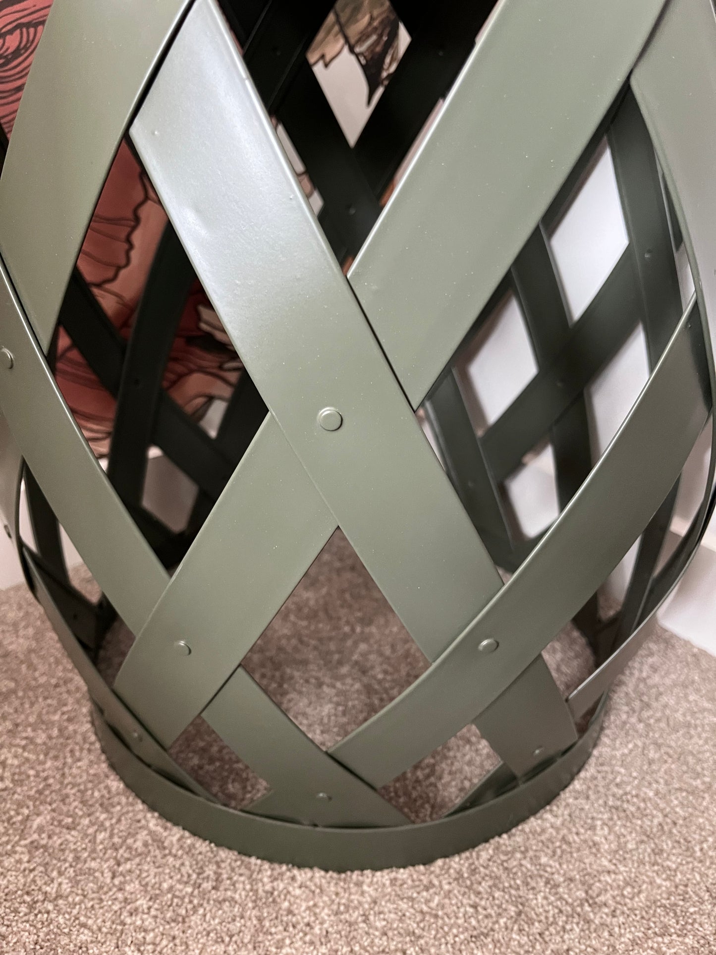 Gorgeous Green Stool/ Plant Stand