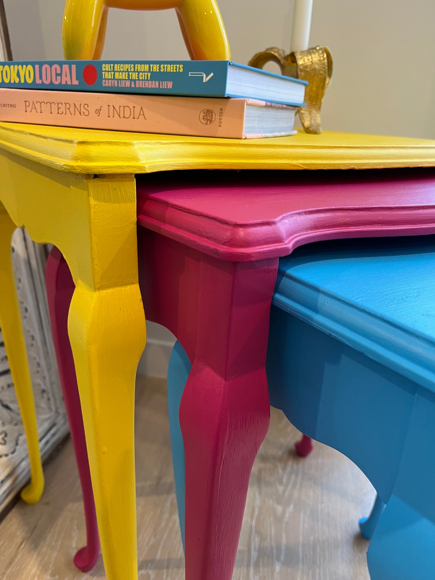 Gorgeous Colourful Nest of Tables