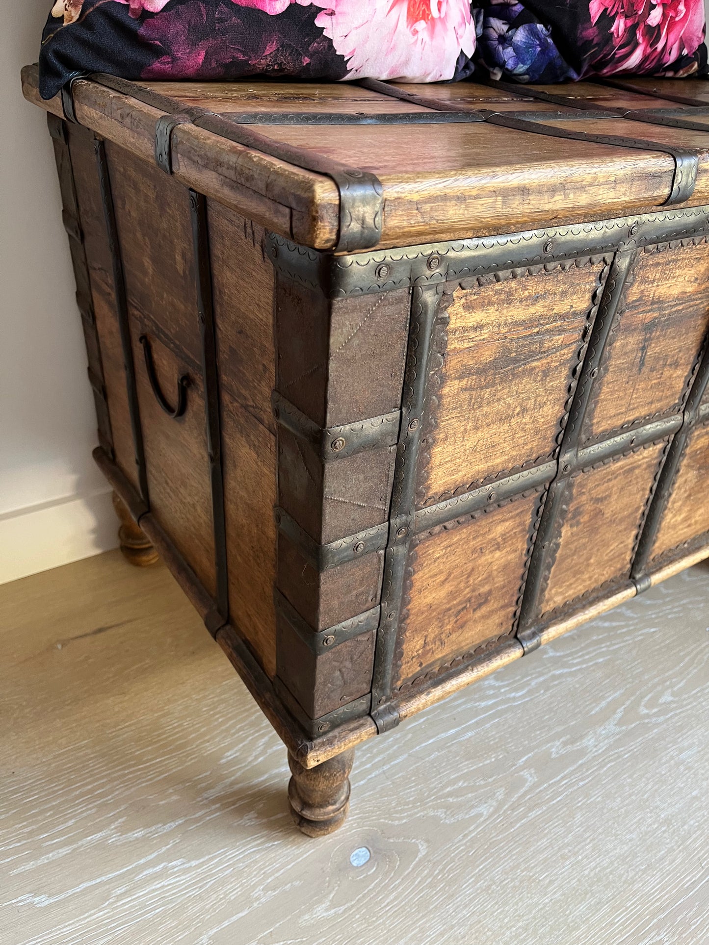 Beautiful Indian Timber Chest