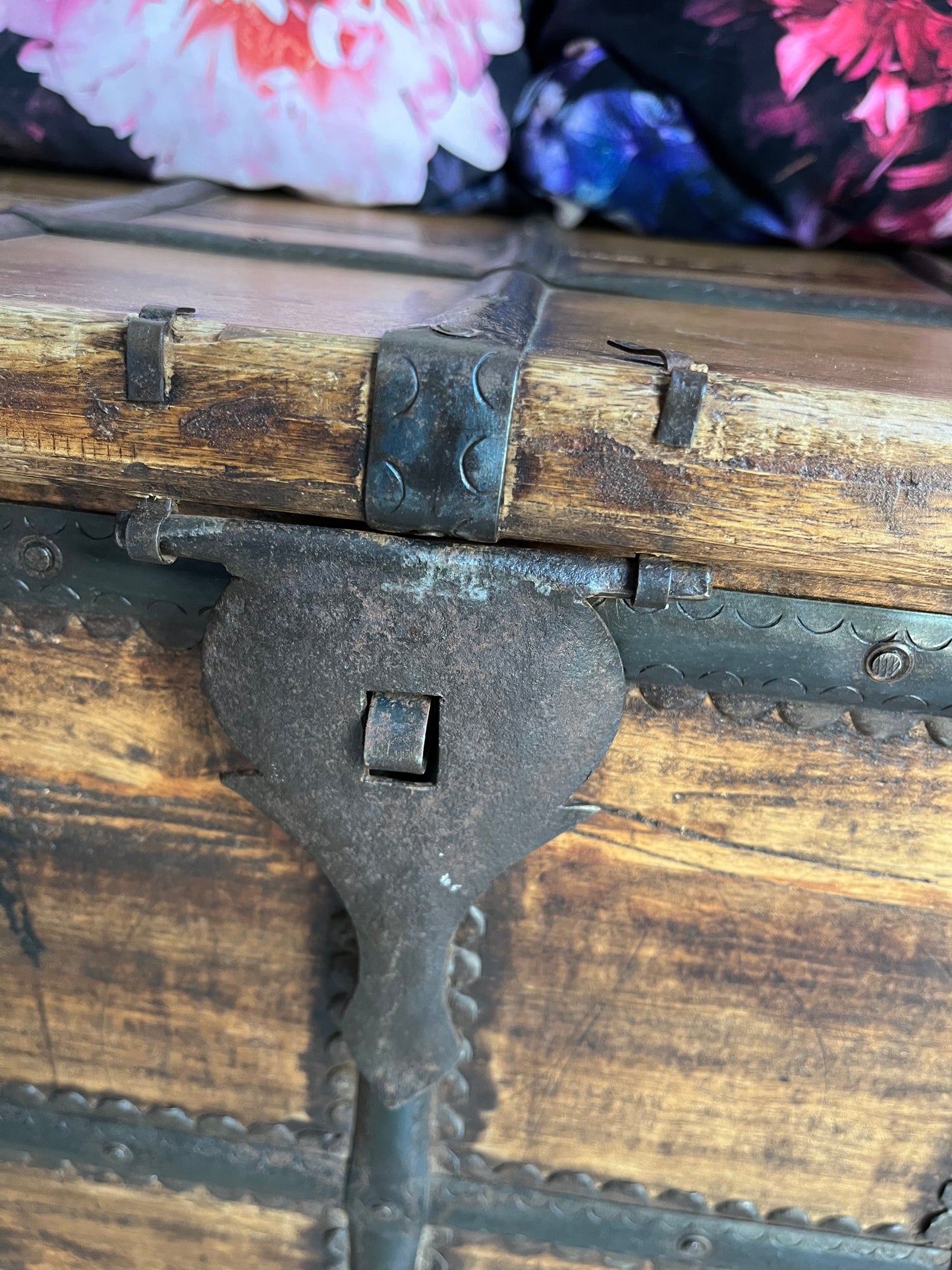 Beautiful Indian Timber Chest