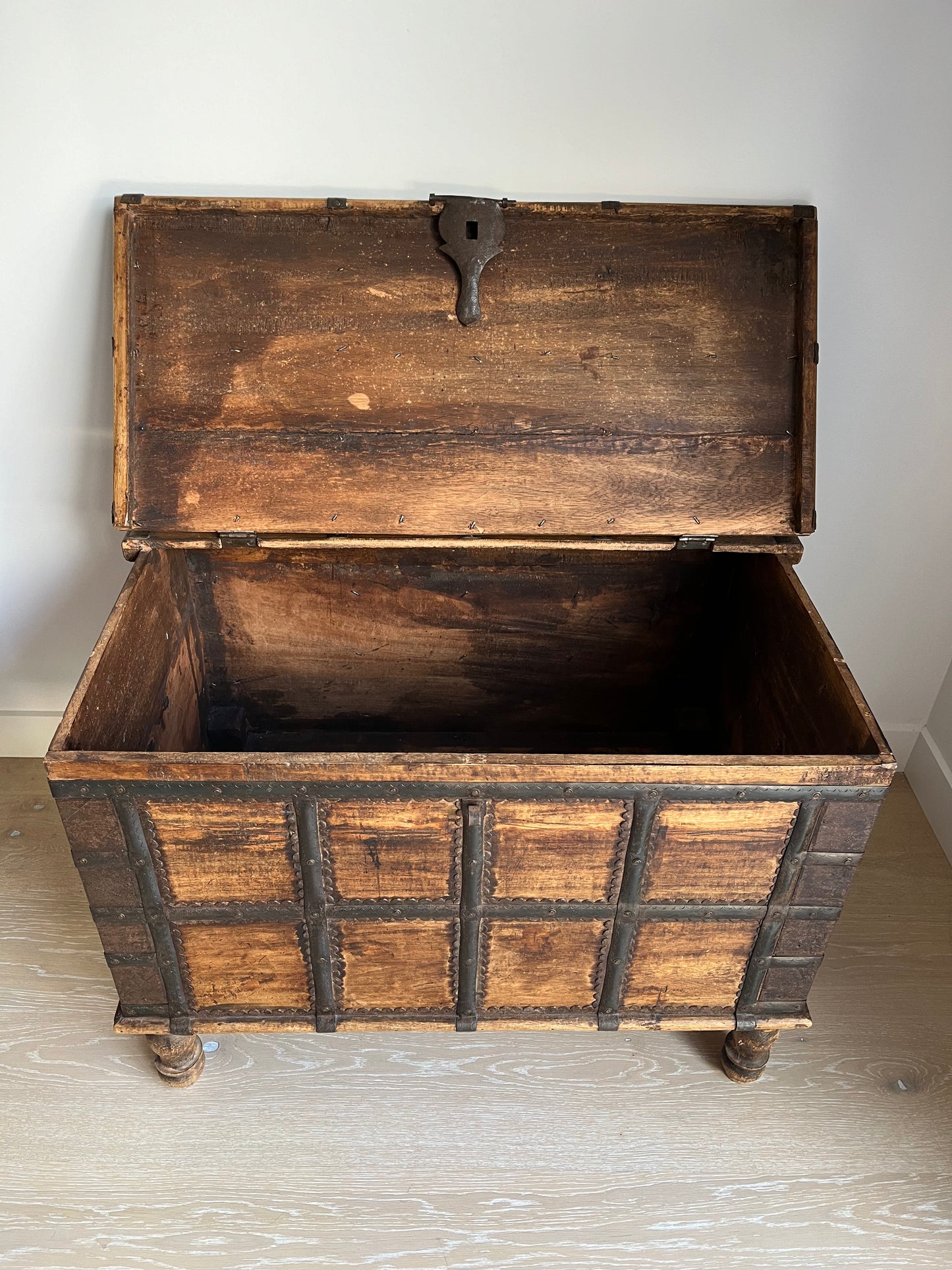Beautiful Indian Timber Chest