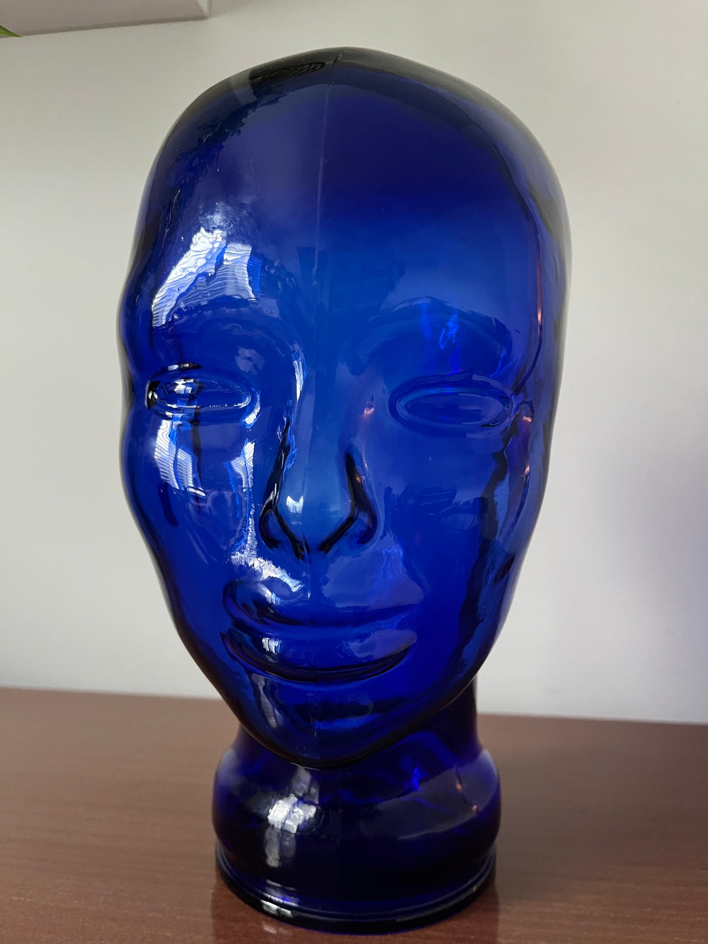 Retro Glass Mannequin Head