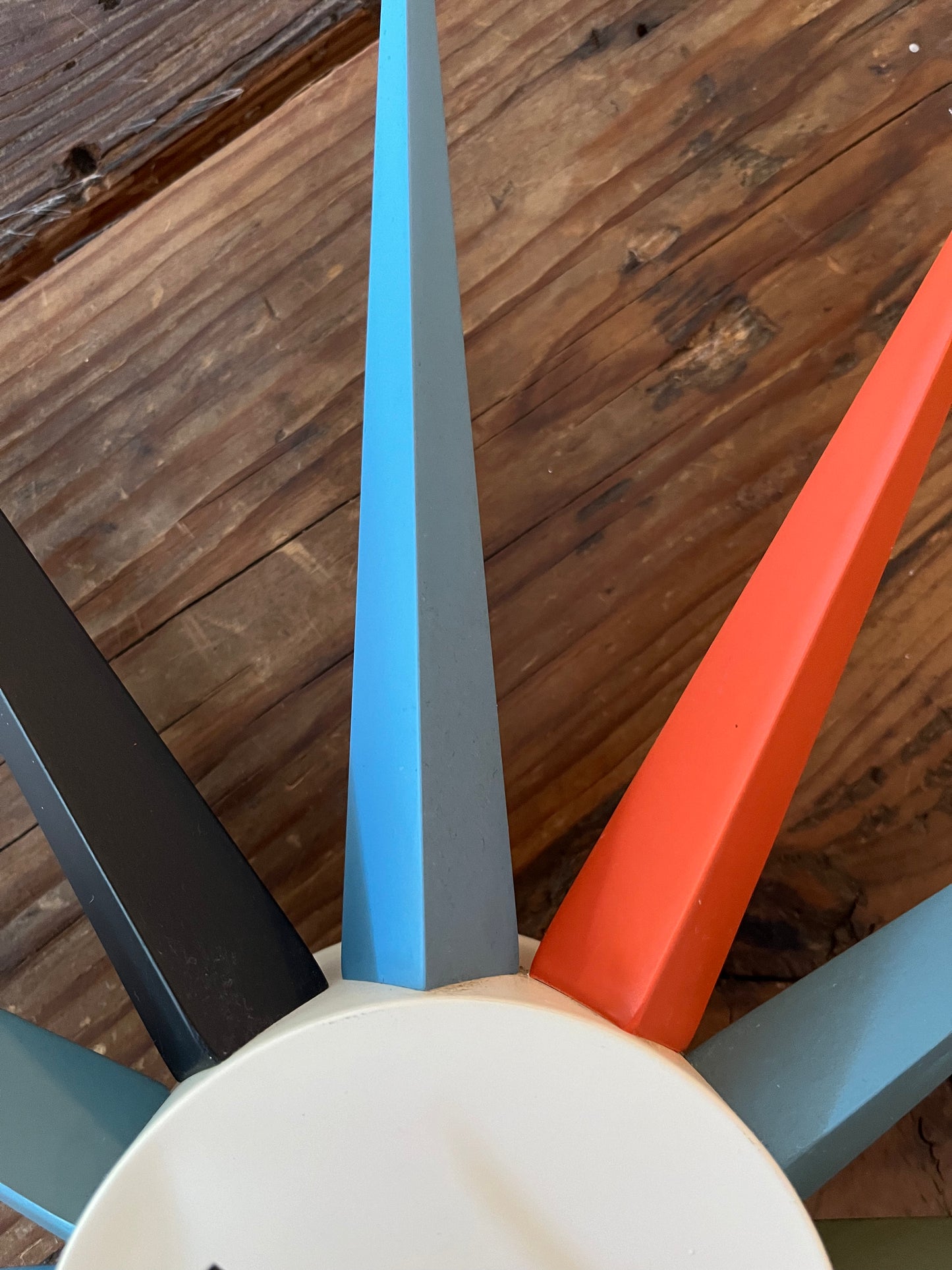 Stylish Sunburst Wall Clock