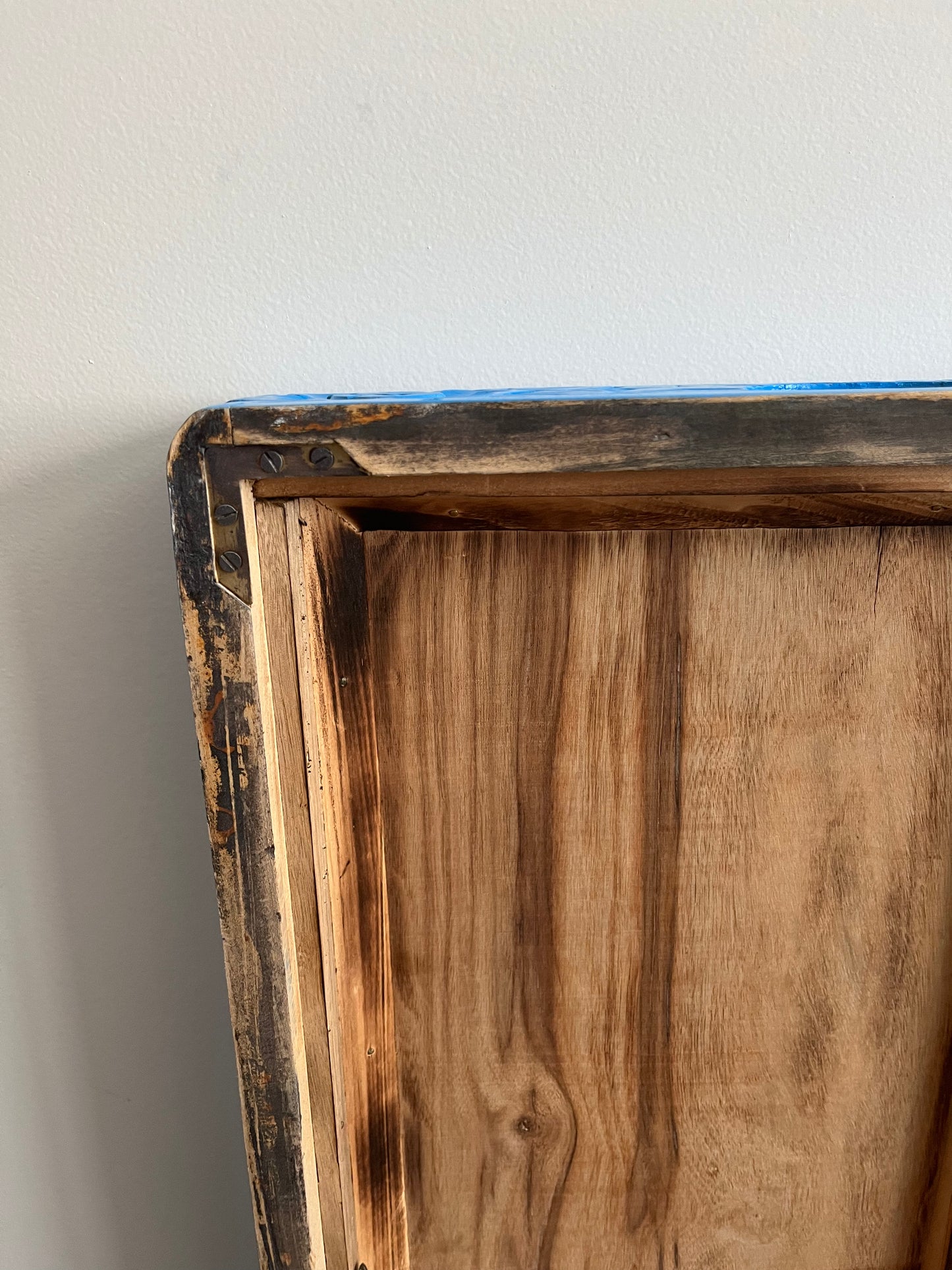 Beautiful Blue Camphor Chest