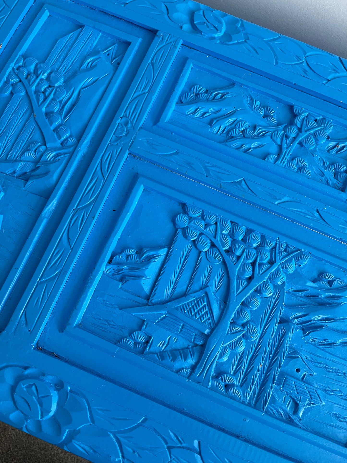 Beautiful Blue Camphor Chest