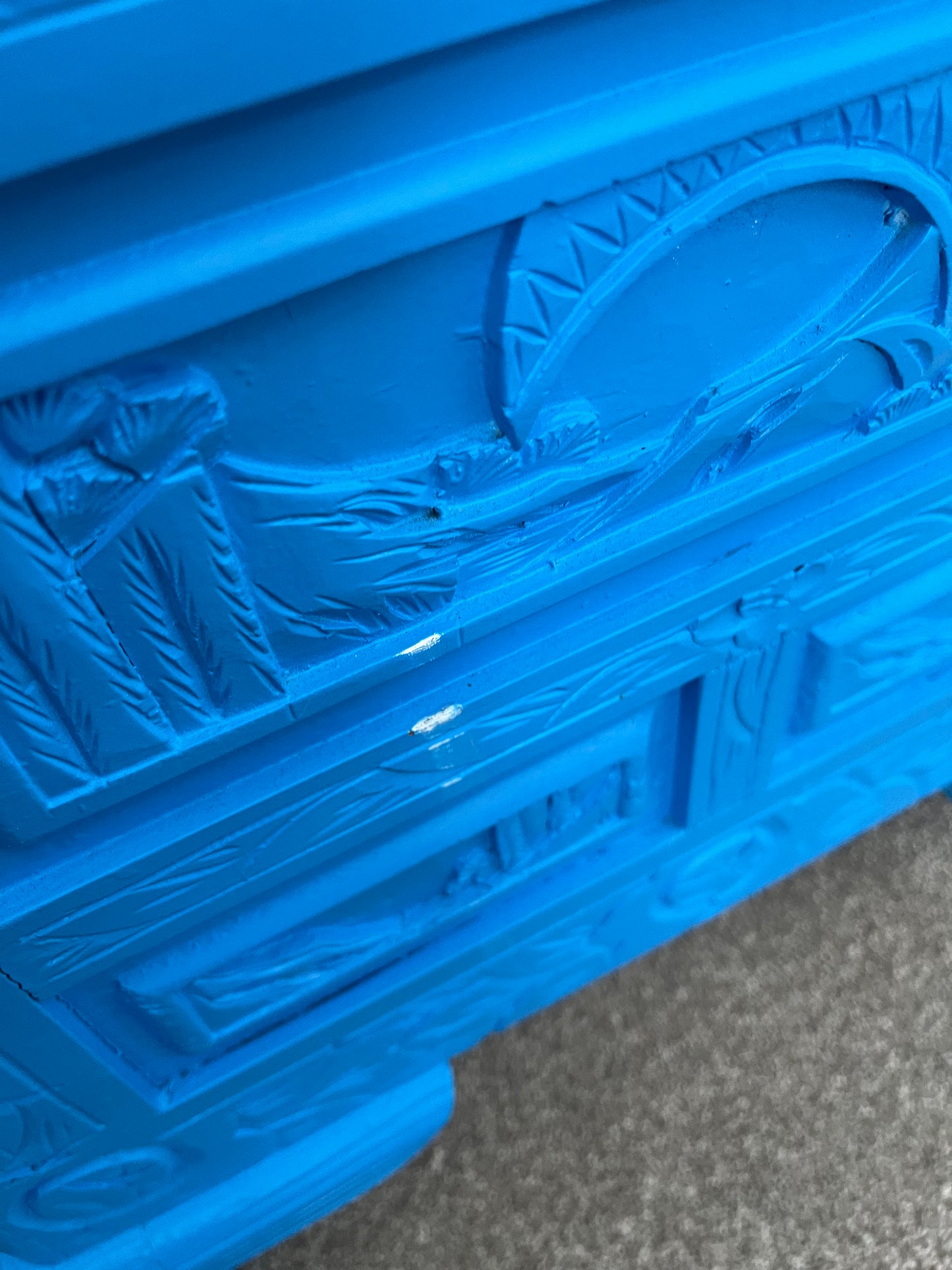 Beautiful Blue Camphor Chest