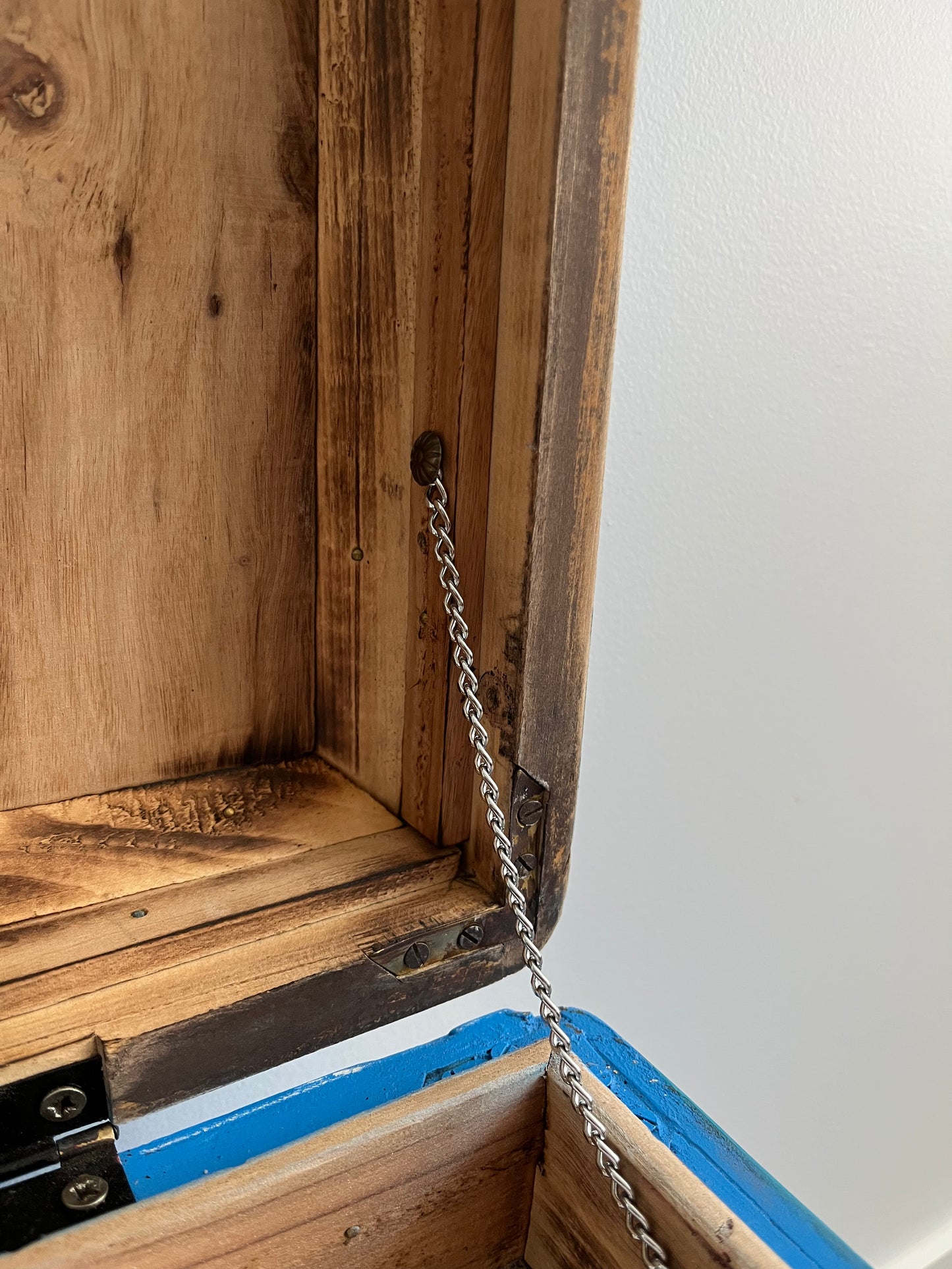 Beautiful Blue Camphor Chest