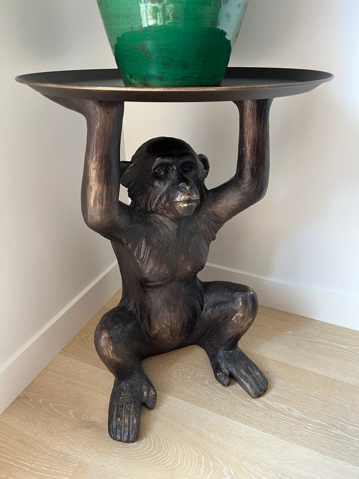 Monkey Pedestal Table