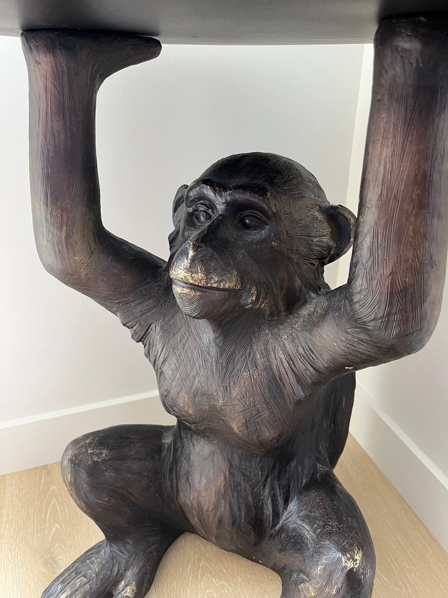 Monkey Pedestal Table