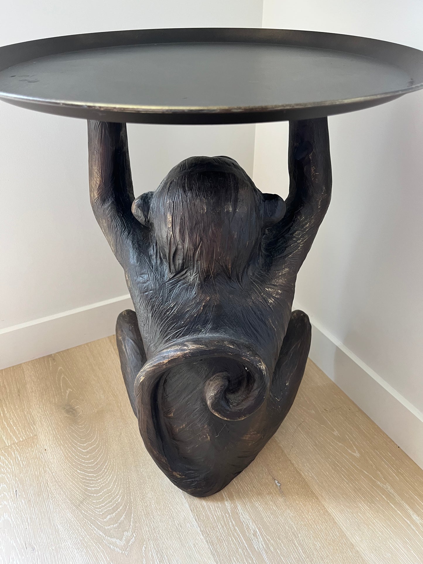 Monkey Pedestal Table