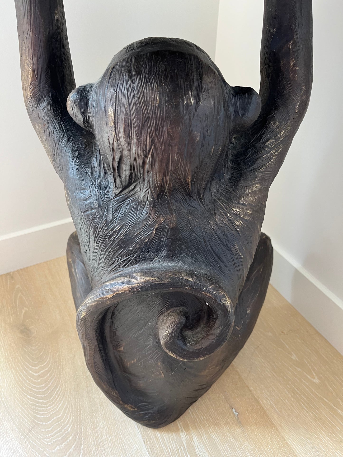 Monkey Pedestal Table