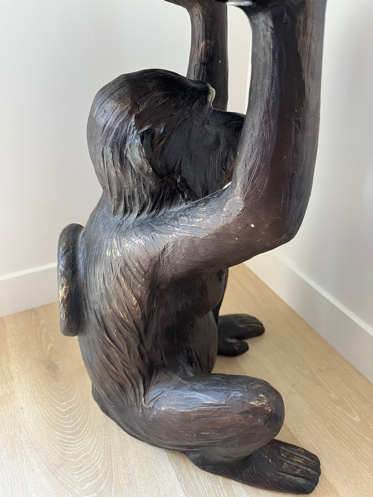 Monkey Pedestal Table