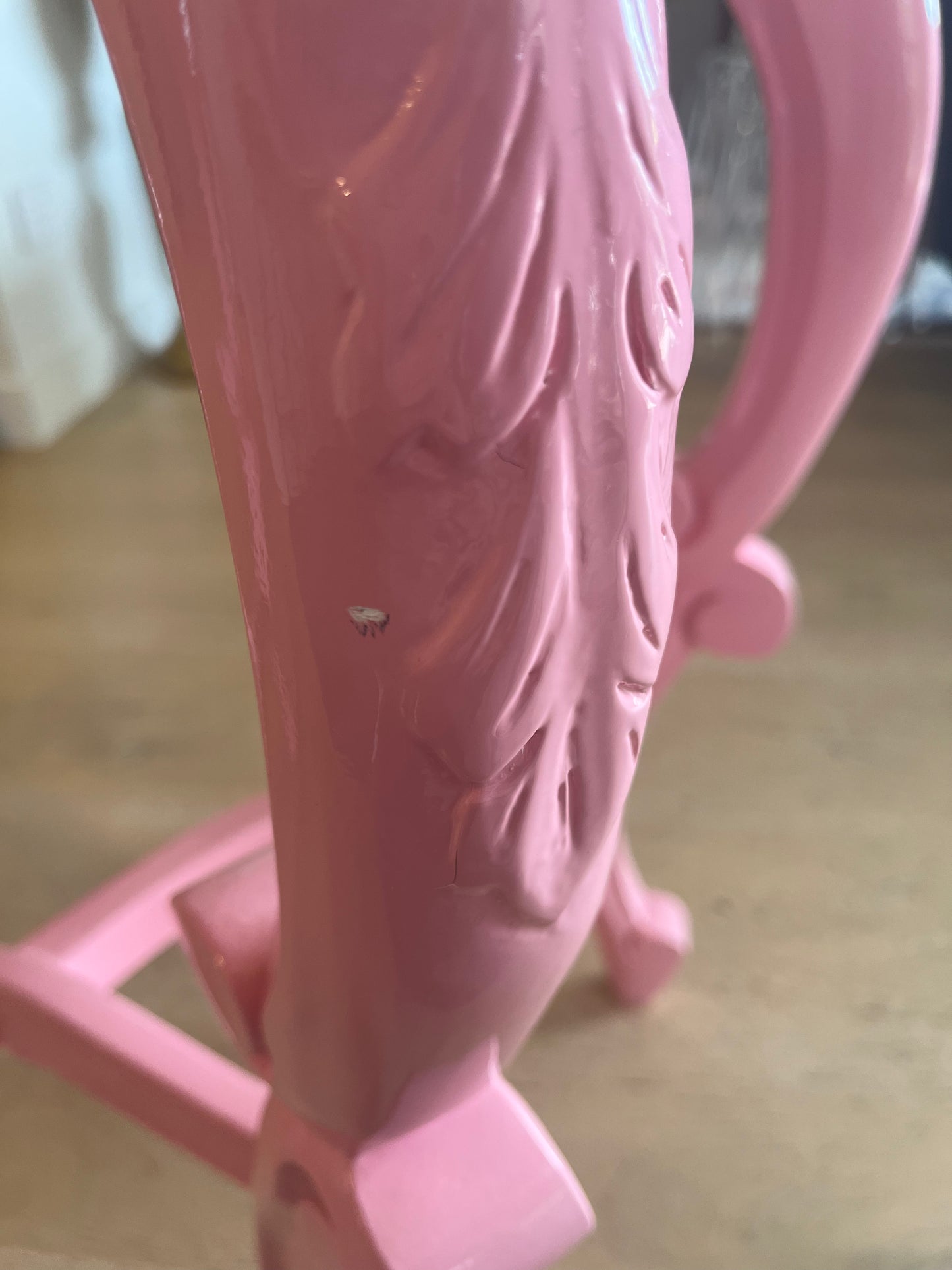 Gorgeous Pink Glossy Table