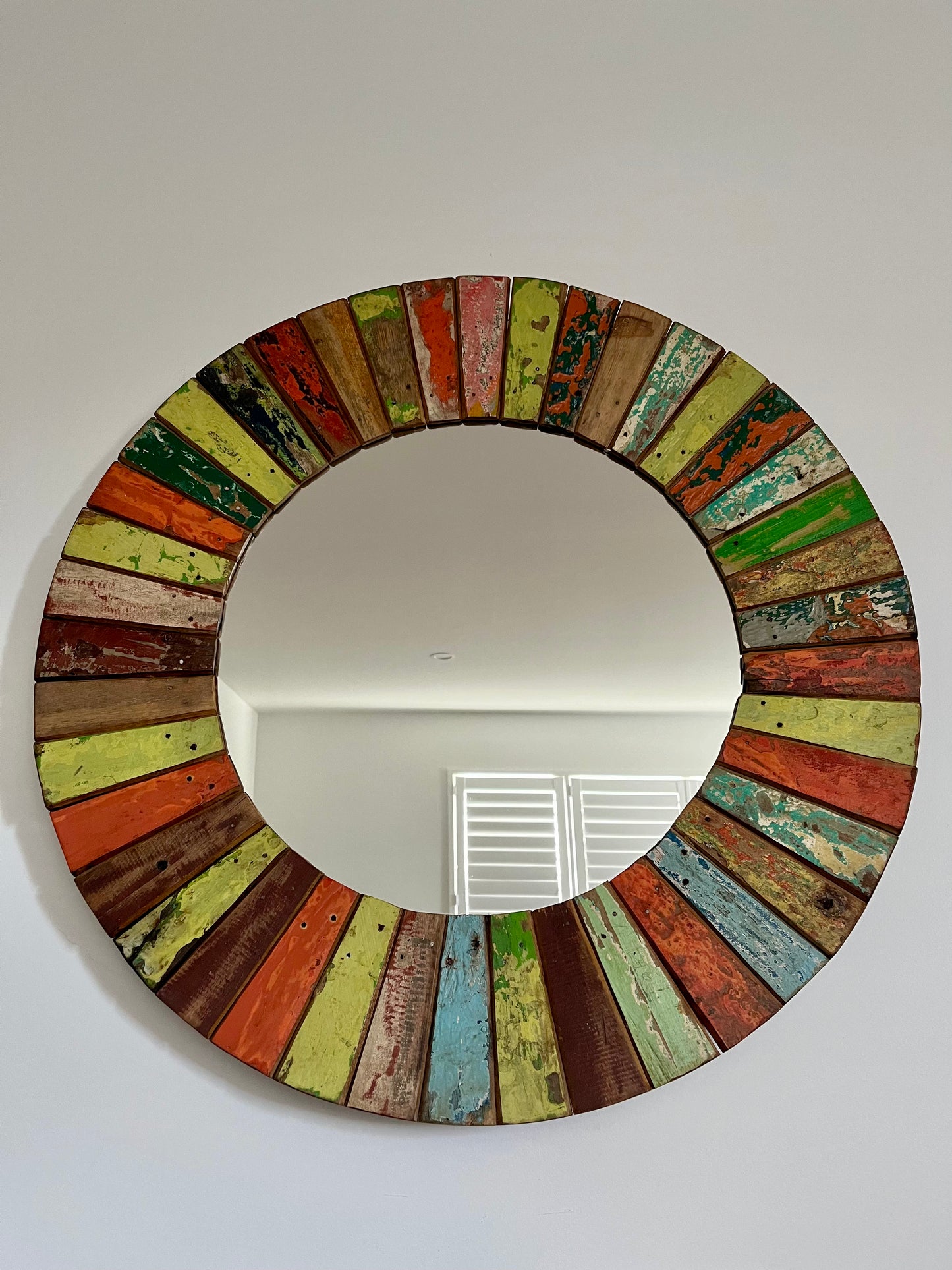 Gorgeous Wooden Wall Mirror