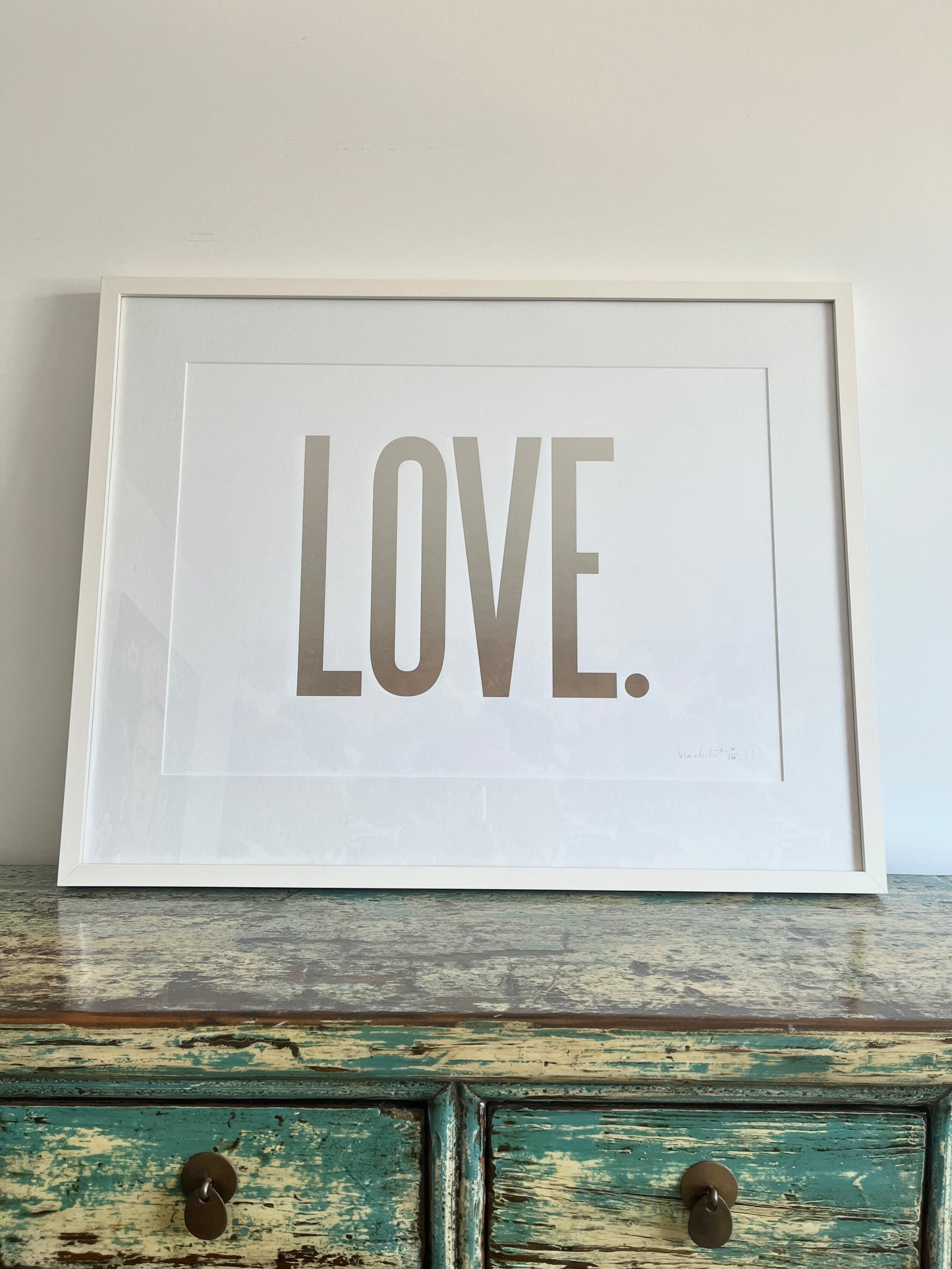Beautiful " LOVE" Art Print