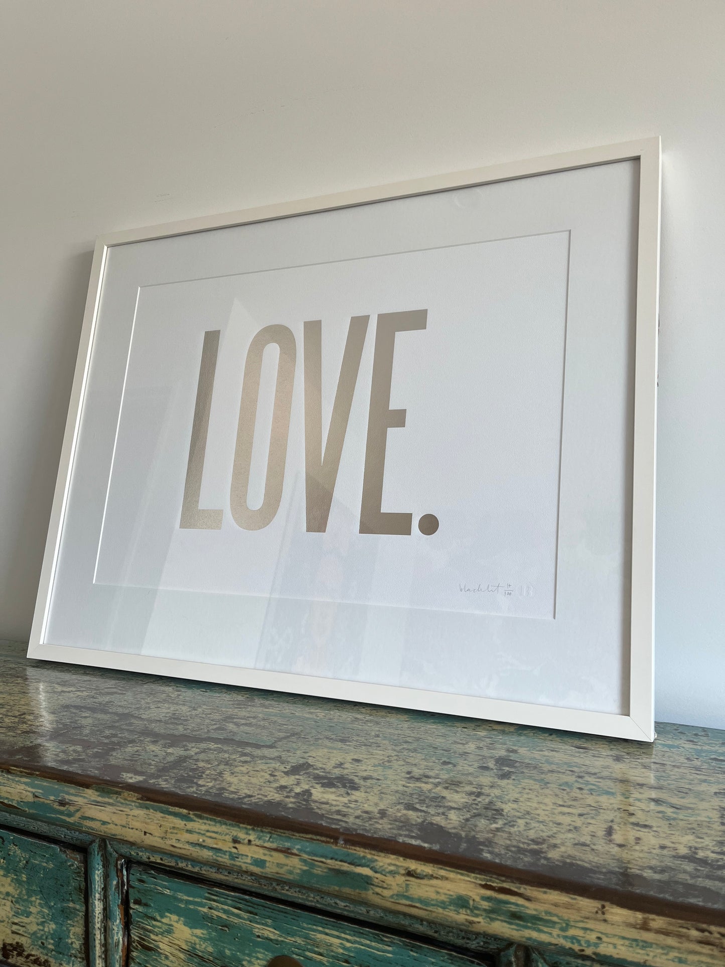 Beautiful " LOVE" Art Print
