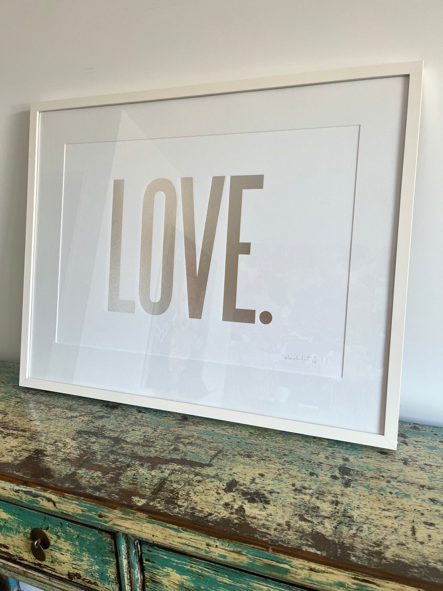 Beautiful " LOVE" Art Print