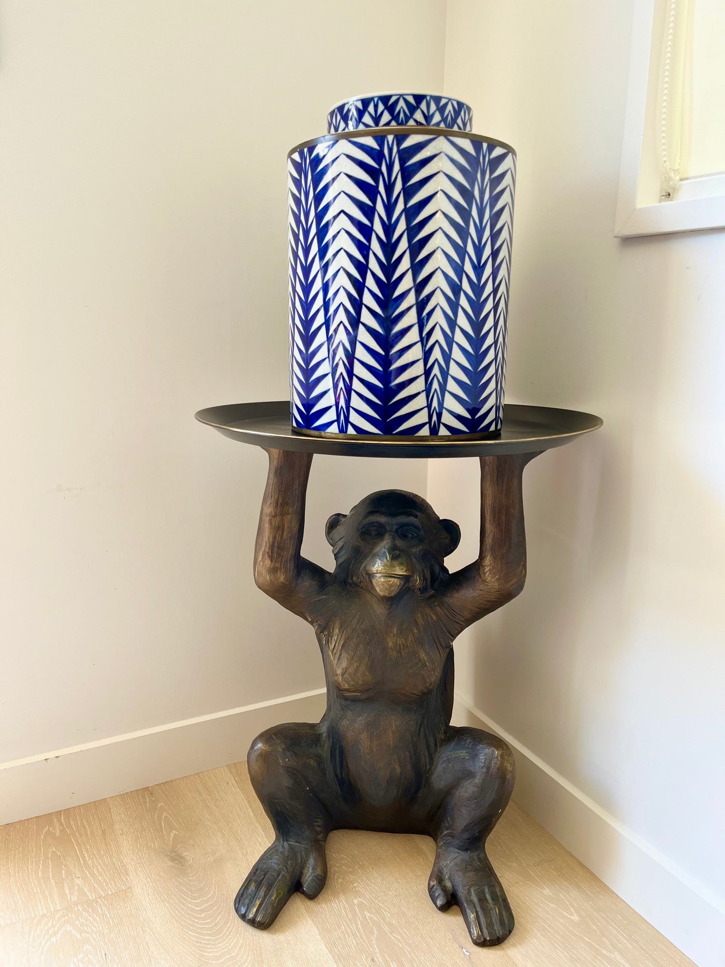 Monkey Pedestal Table