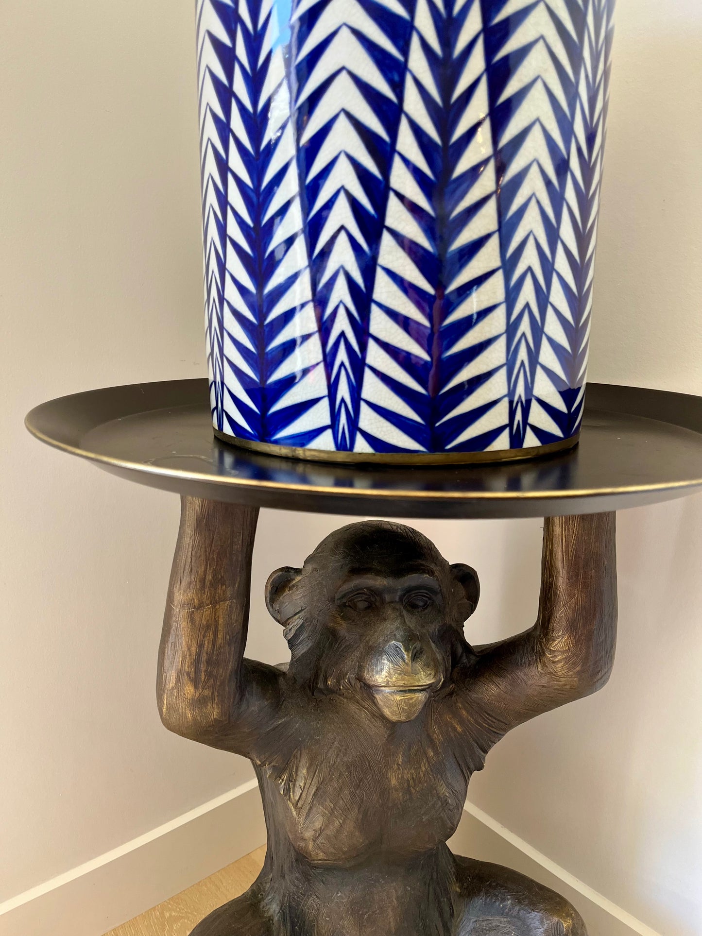 Monkey Pedestal Table