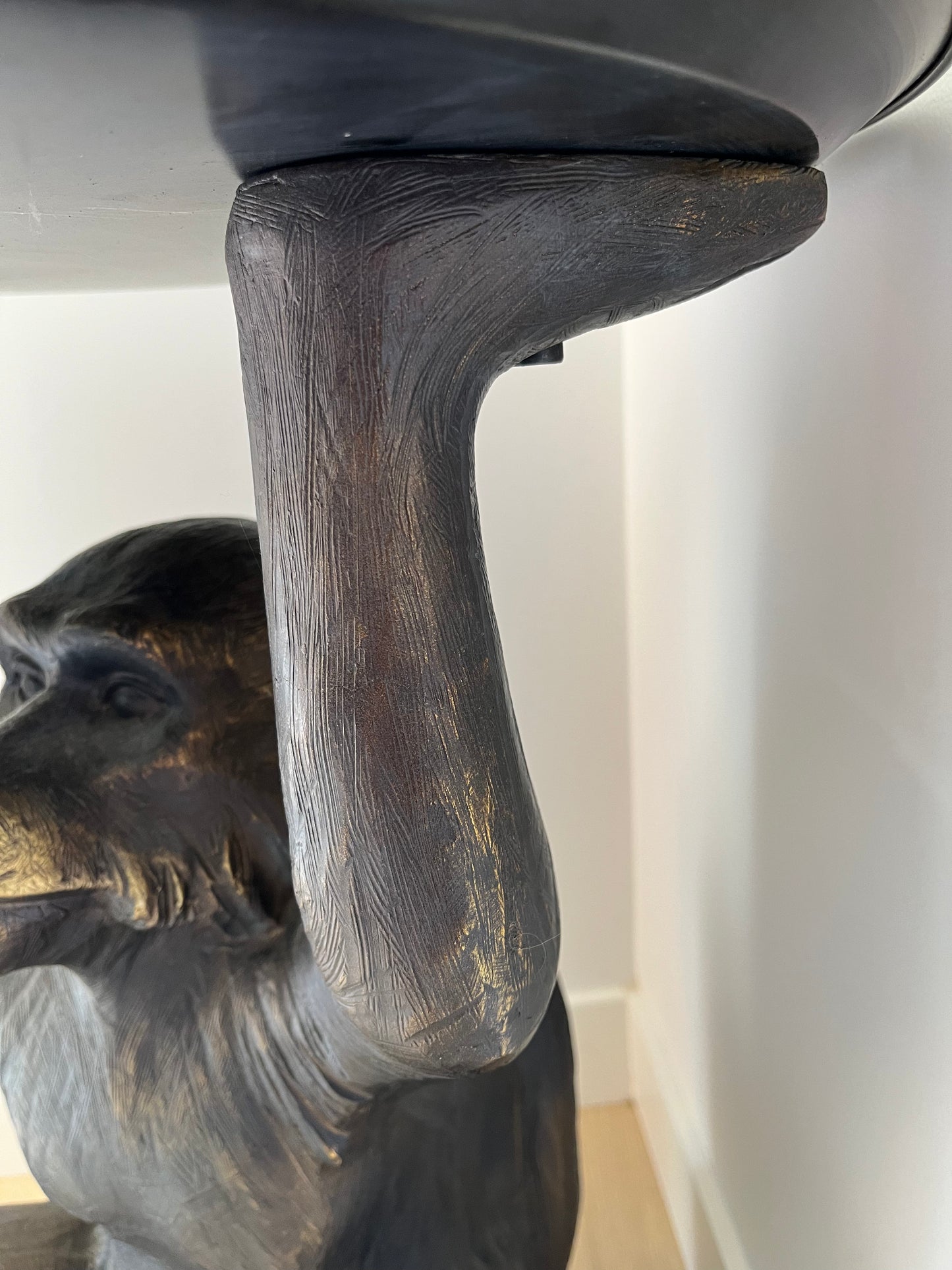 Monkey Pedestal Table