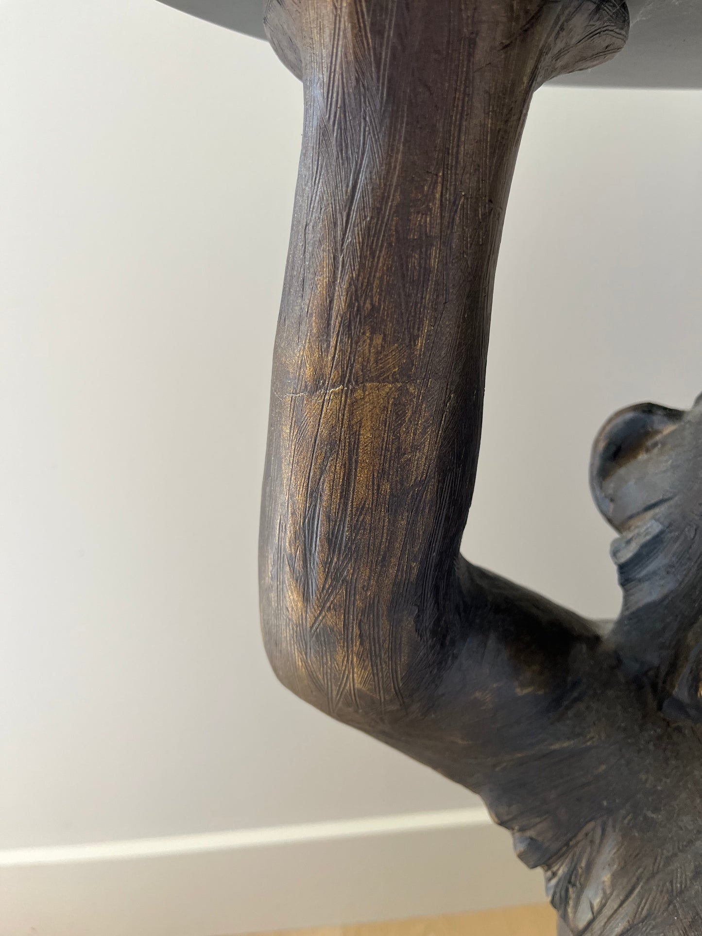 Monkey Pedestal Table