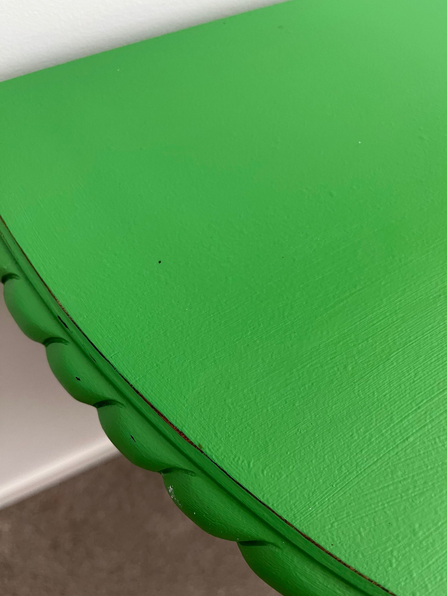 Gorgeous Green Hall Table