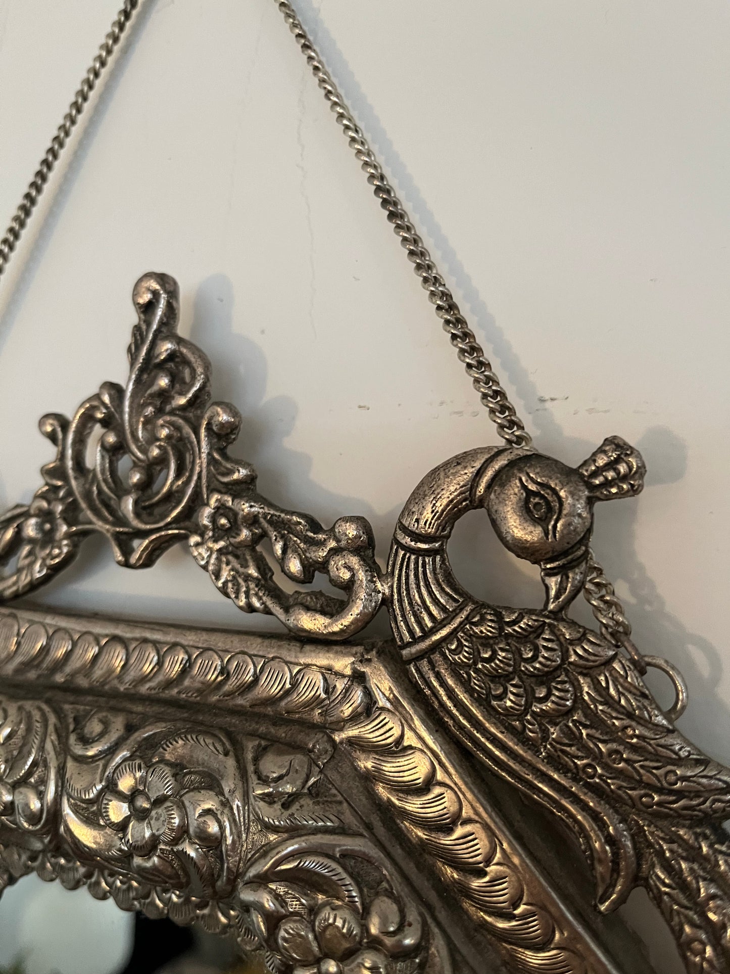 Lovely Ornate Metal Mirror