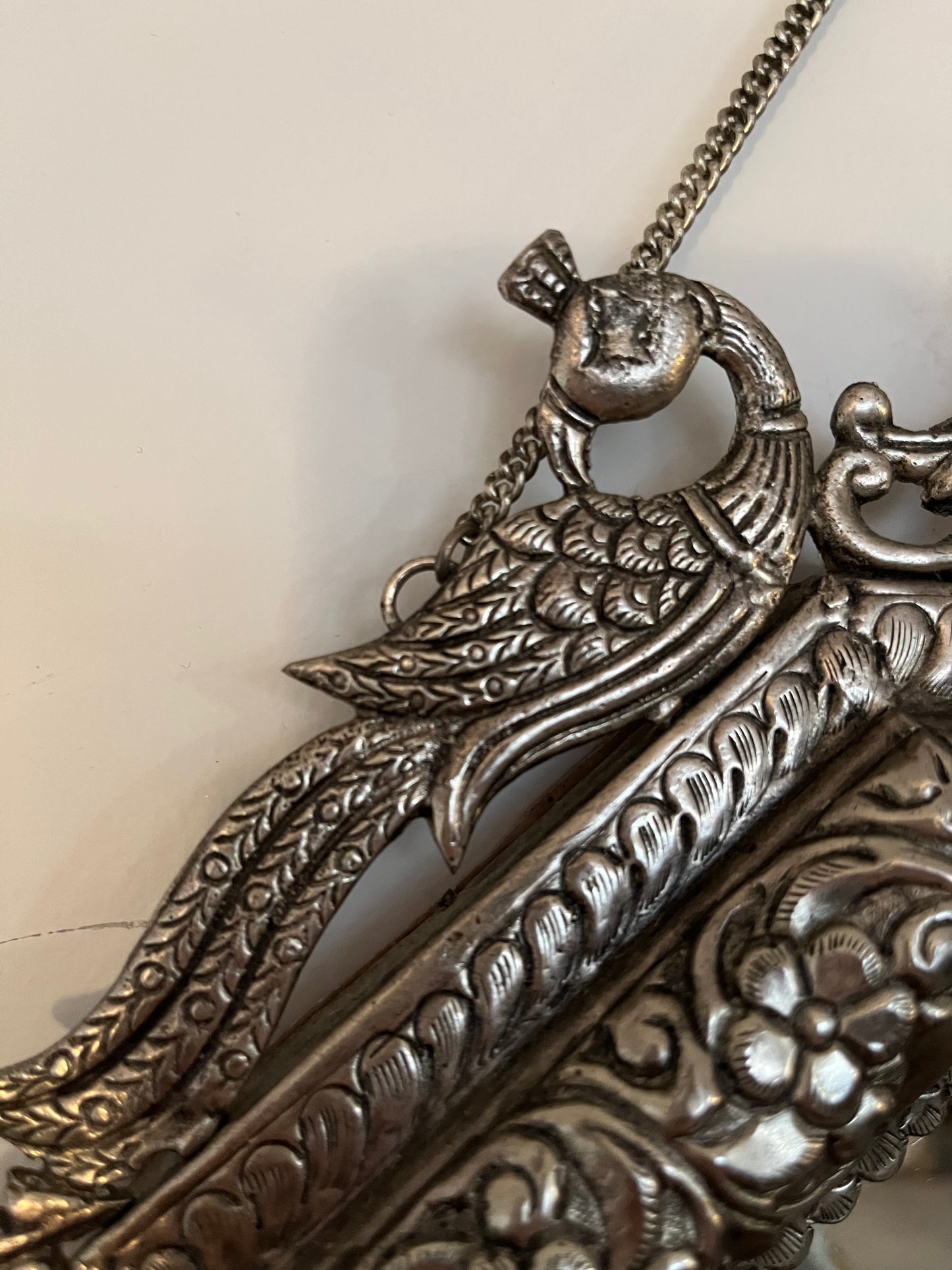 Lovely Ornate Metal Mirror