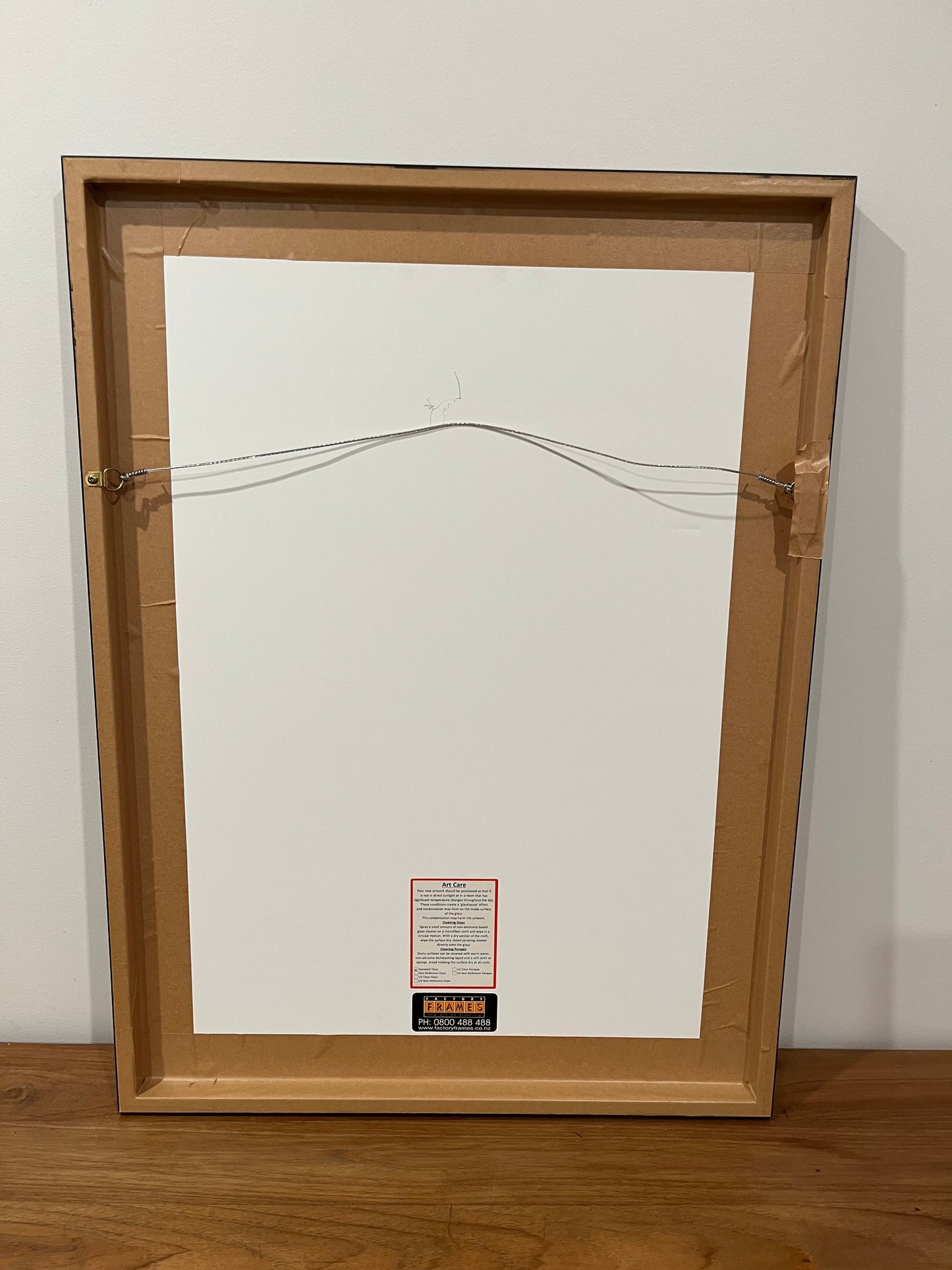 Stylish Framed Eye Chart