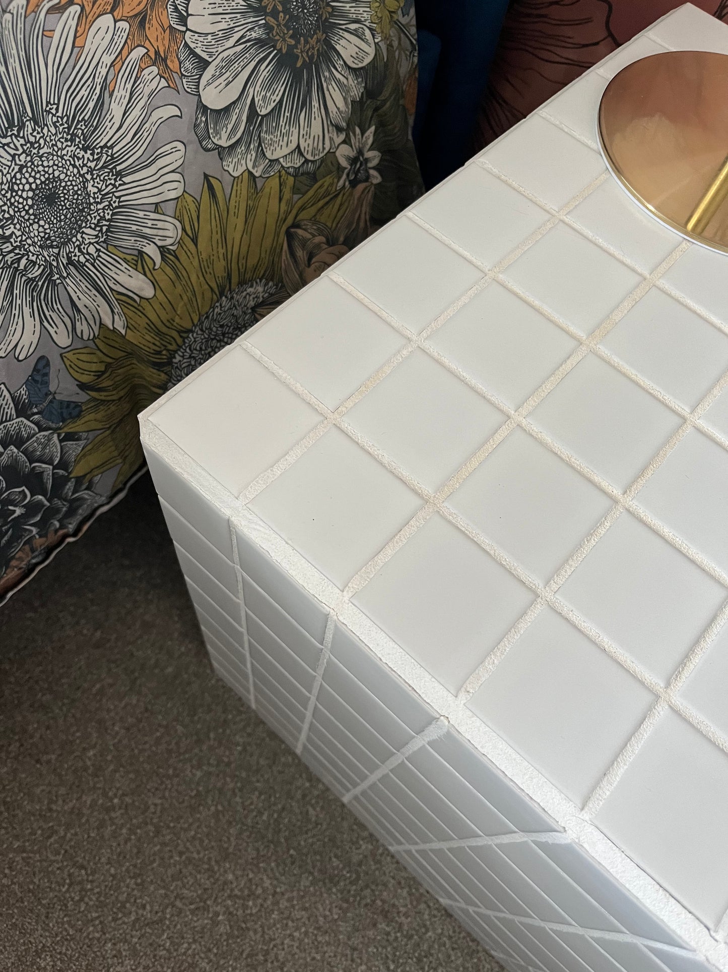 Lovely Tiled Side Table