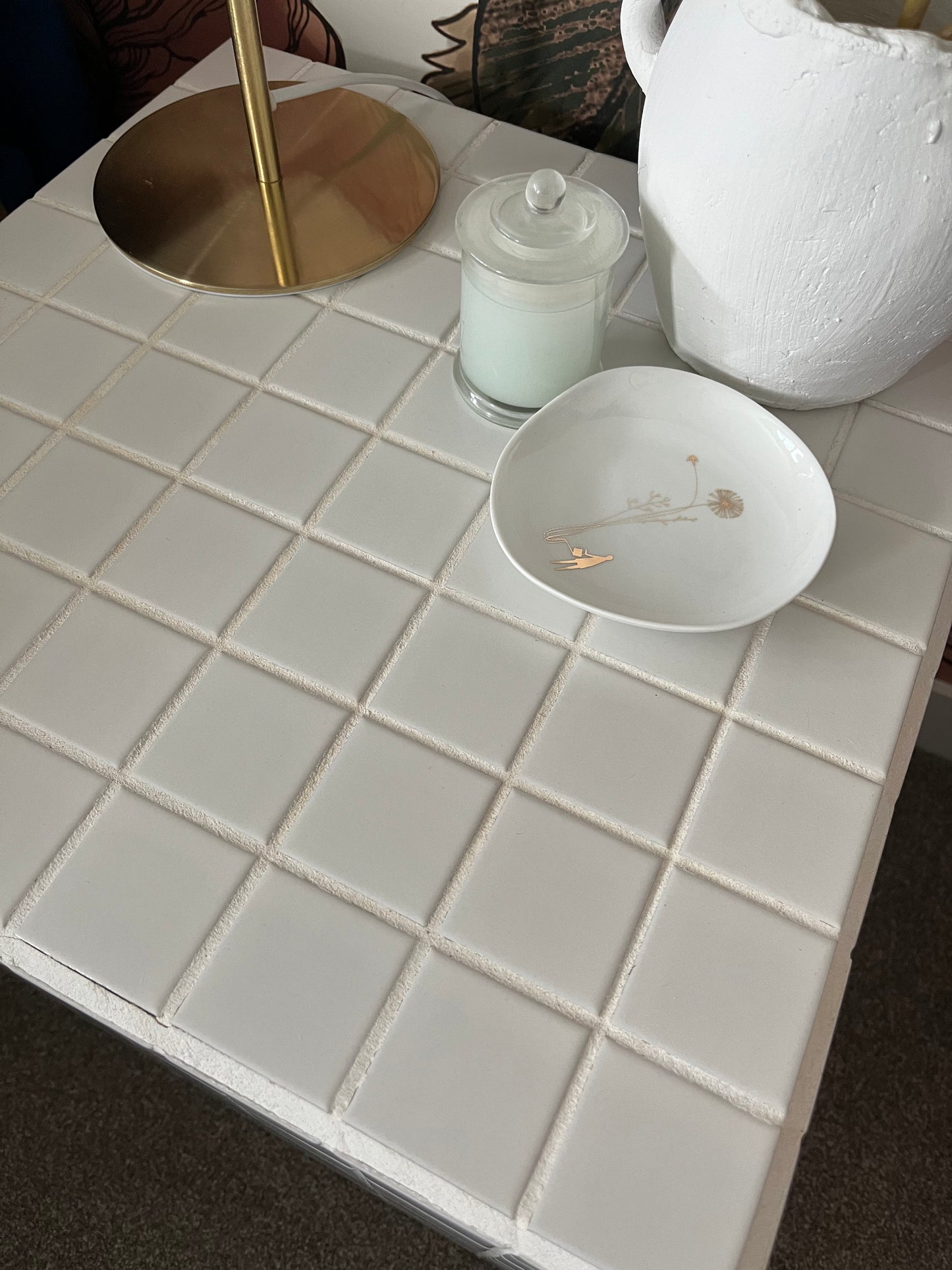 Lovely Tiled Side Table
